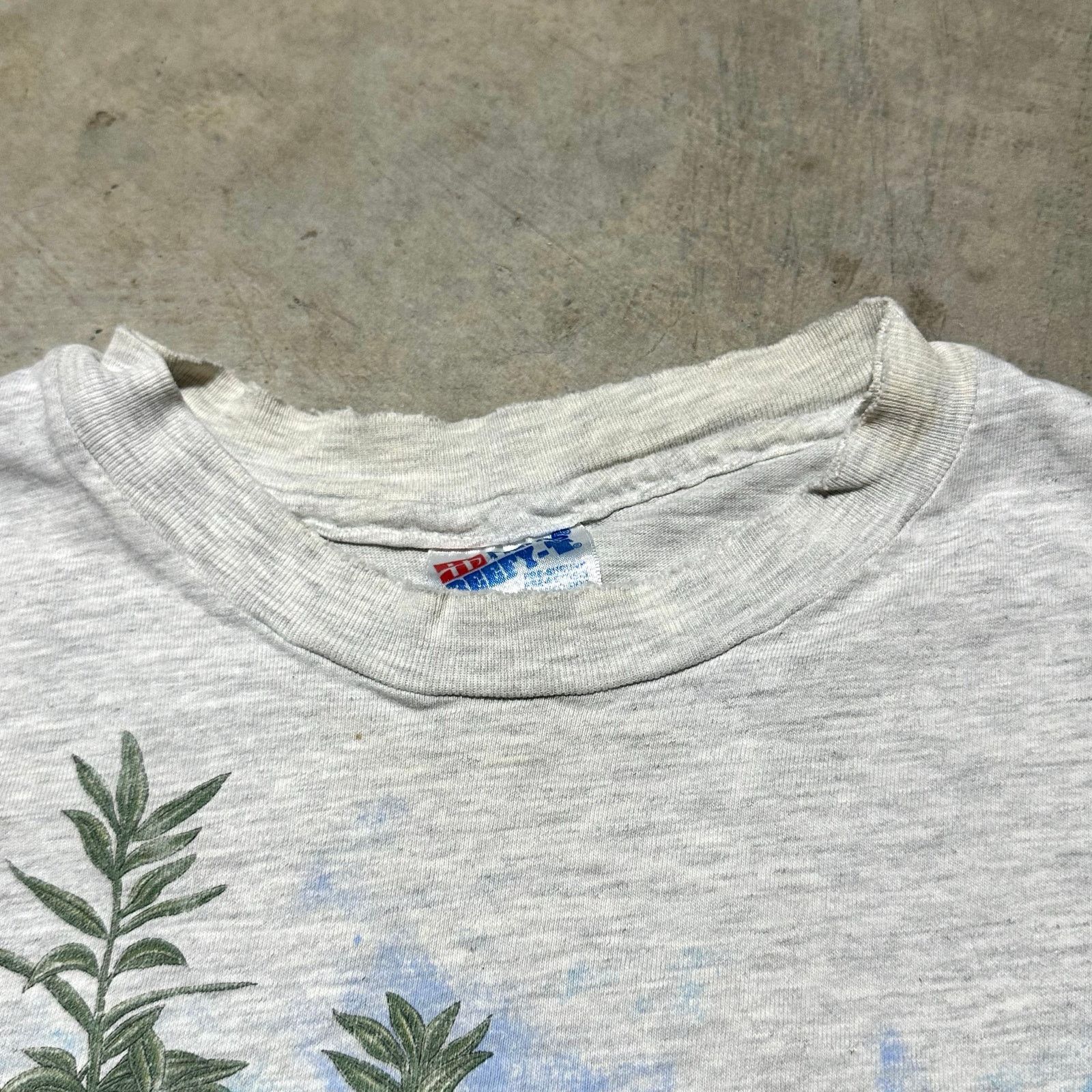 Hanes Vintage Bald Eagle Double Sided AOP Tee size Large in Men Size US L / EU 52-54 / 3 - 4 Thumbnail