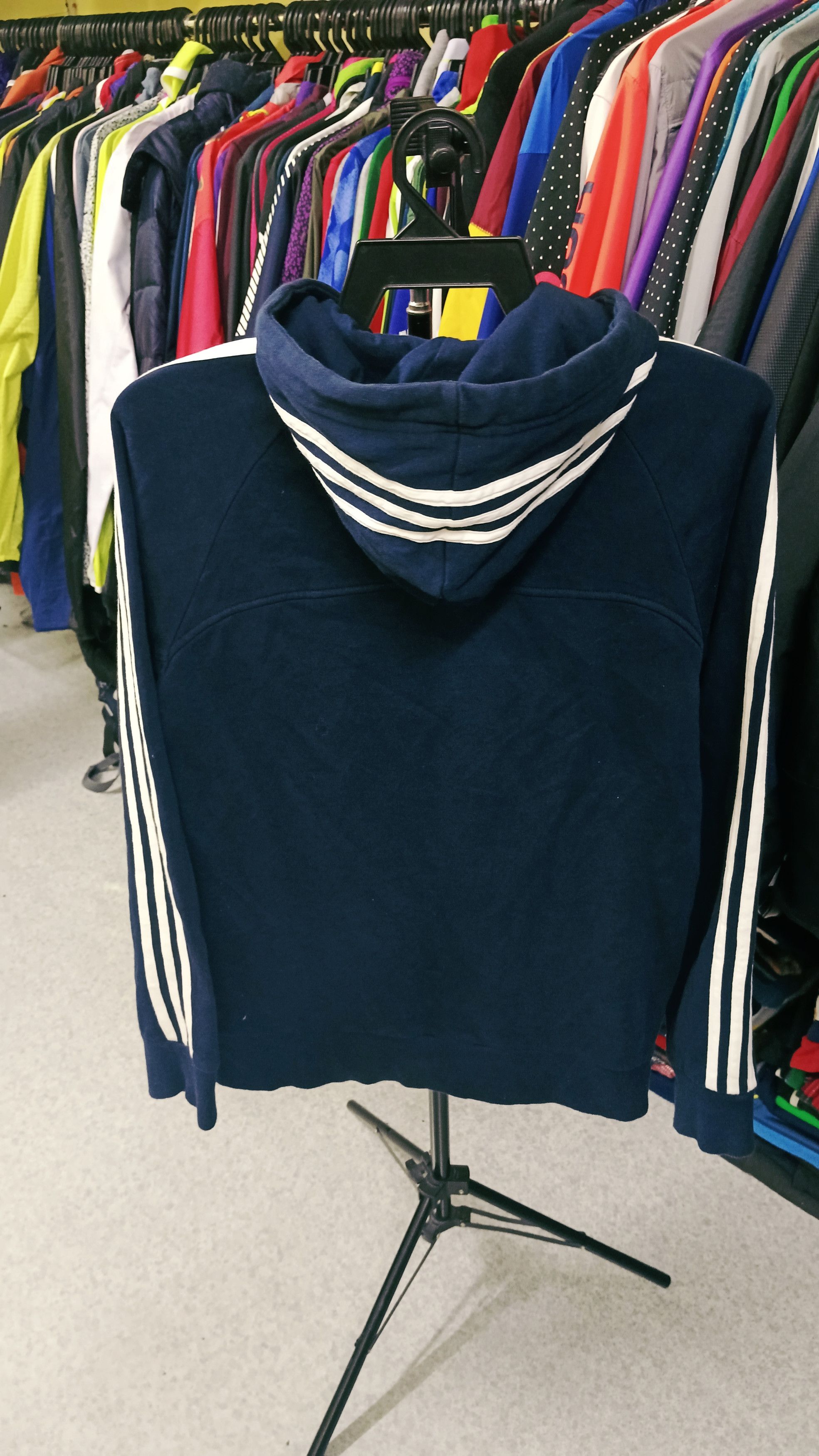 Adidas Vintage Adidas Zip Up Hoodie Size US L / EU 52-54 / 3 - 2 Thumbnail