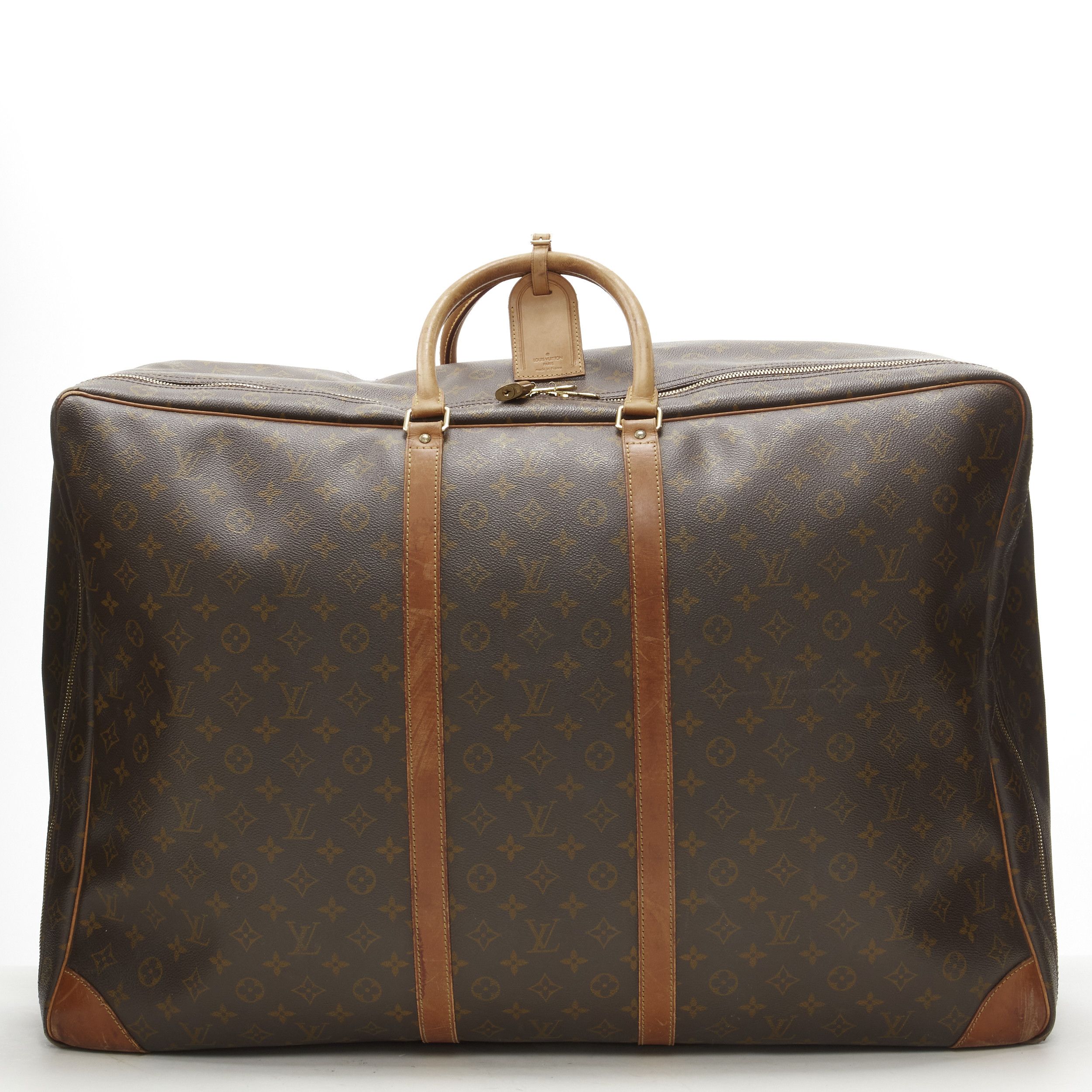 Louis Vuitton LOUIS VUITTON Sirius 70 brown LV monogram canvas large travel bag Size ONE SIZE - 1 Thumbnail