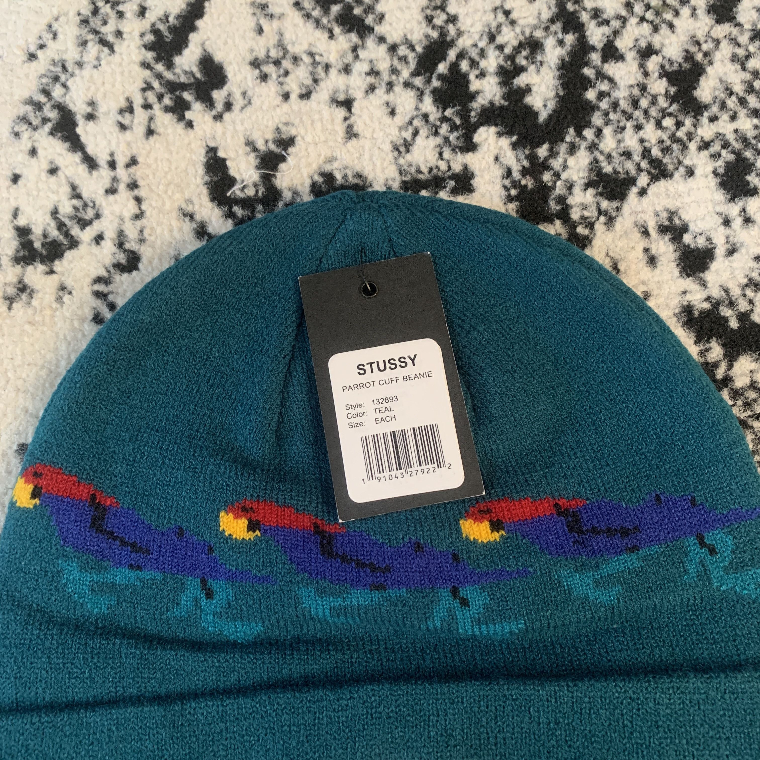 Stussy STUSSY PARROT CUFF BEANIE Size ONE SIZE - 3 Thumbnail