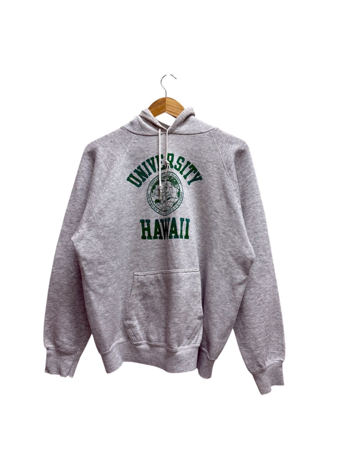 Vintage Vintage 80s University Hawaii Pullover Sweater Hoodie Size US M / EU 48-50 / 2 - 1 Thumbnail