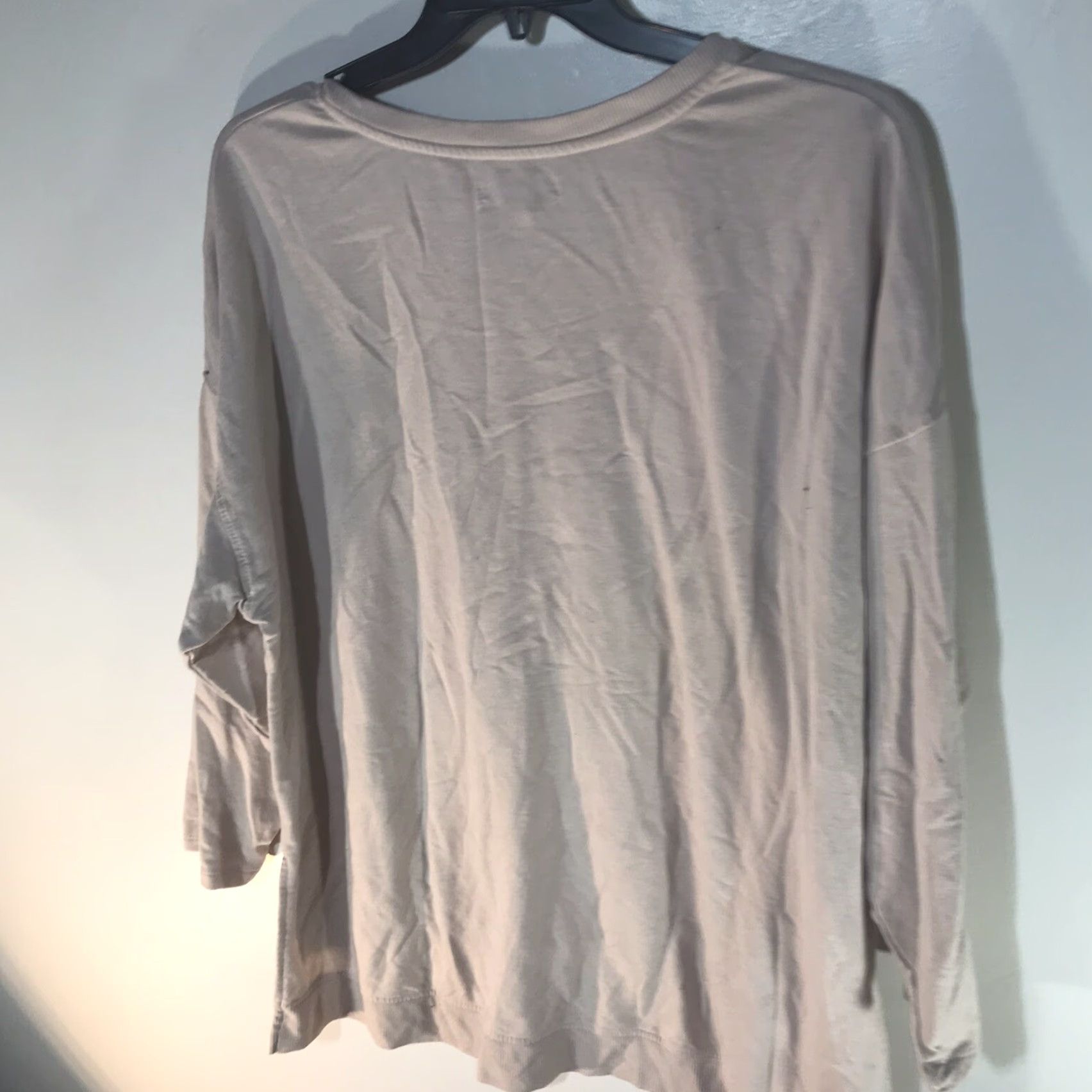 Vintage Rae Dunn Lt Peach Love Hi/Lo Sweatshirt Womens Size 2X Size XXL / US 16-18 / IT 52-54 - 4 Thumbnail