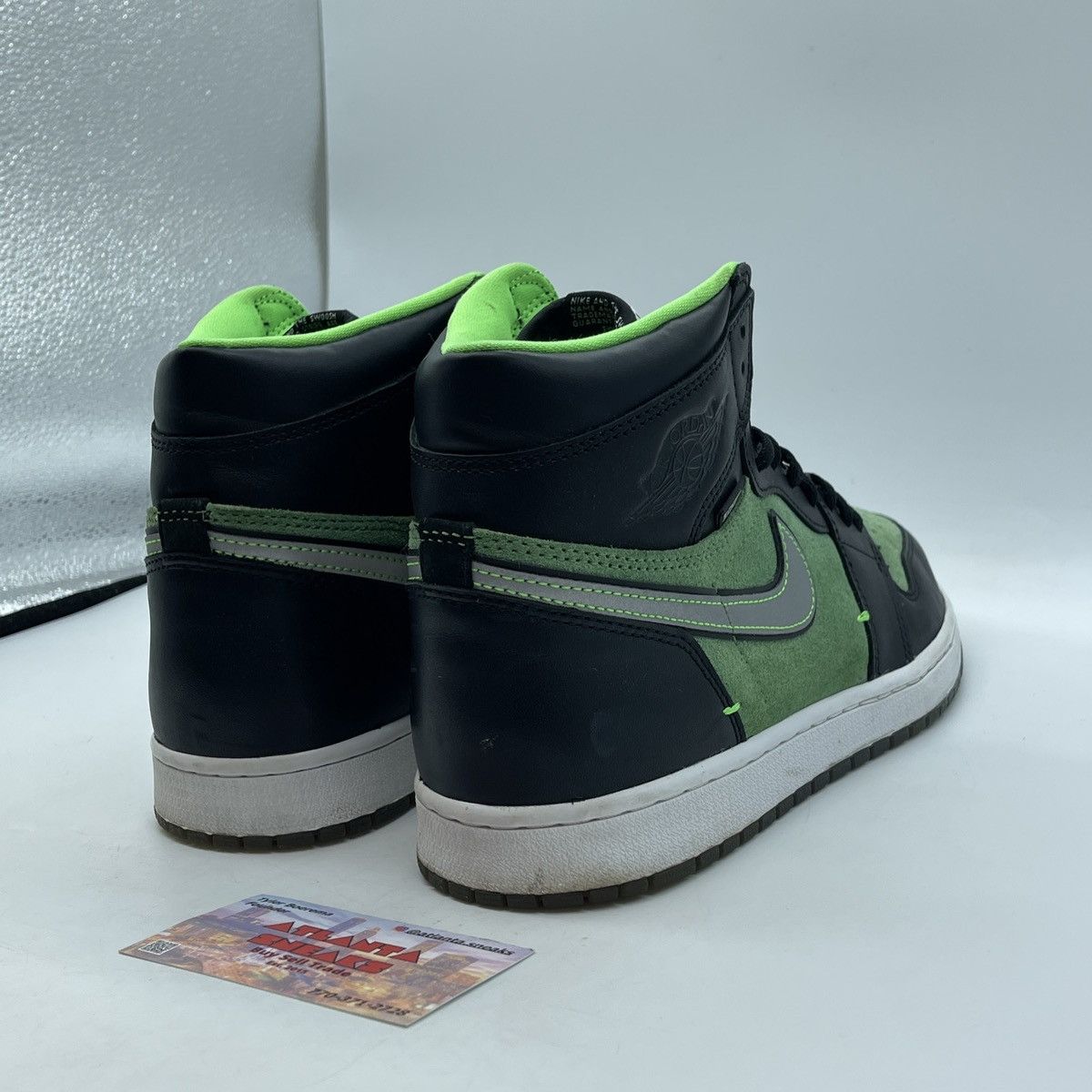 Jordan Brand Air Jordan 1 high zoom zen green Size US 10.5 / EU 43-44 - 5 Thumbnail