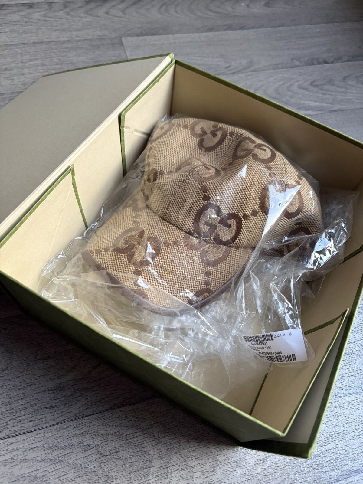 Gucci Gucci GG Canvas Monogram Cap – Beige/Brown – Size XS Size ONE SIZE - 2 Thumbnail