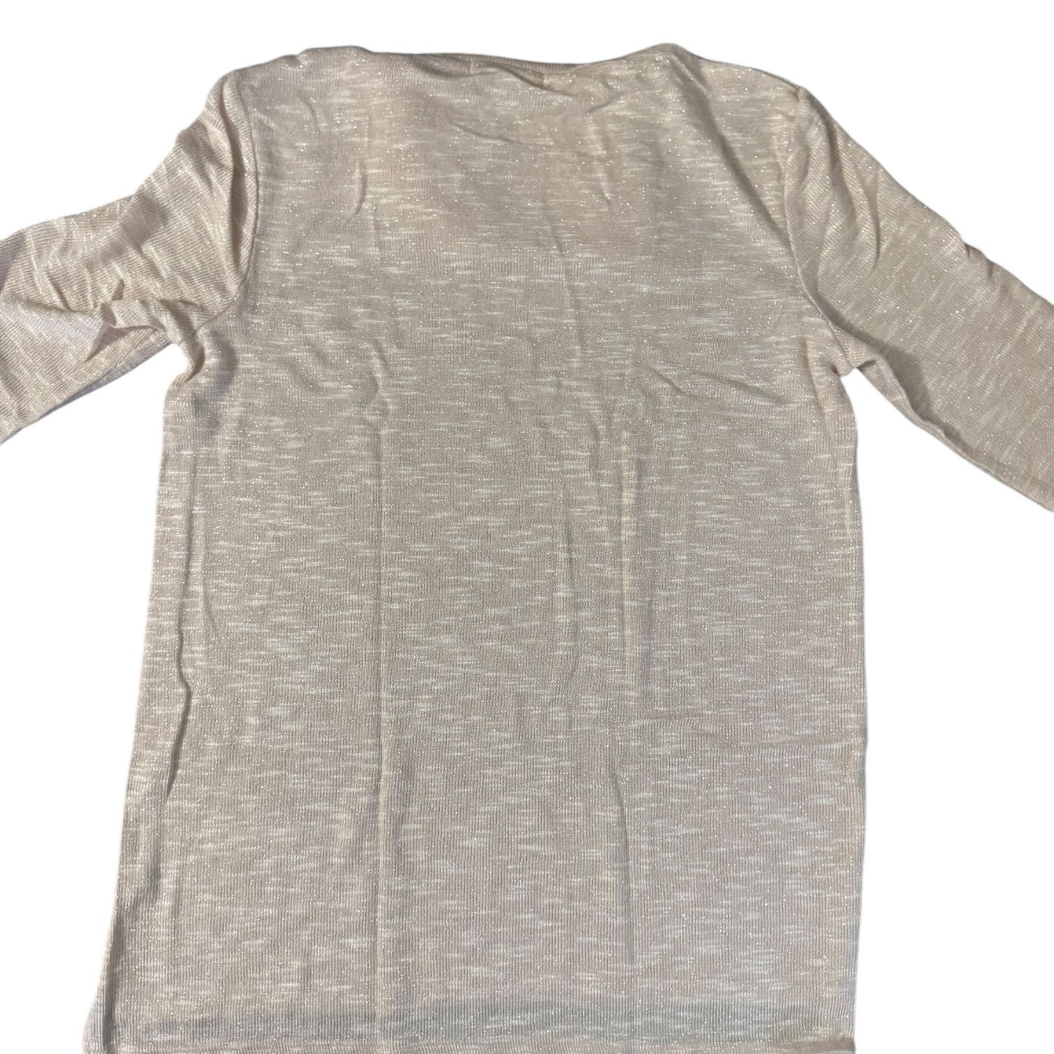 Other Retrology Sparkly Light Pink Turtleneck Sweater – Medium Size M / US 6-8 / IT 42-44 - 6 Thumbnail
