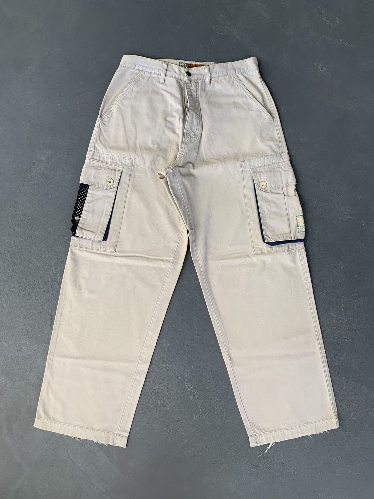 DC × Droors Vintage 90s Droors Clothing Cargo Pants Size US 32 / EU 48 - 5 Thumbnail