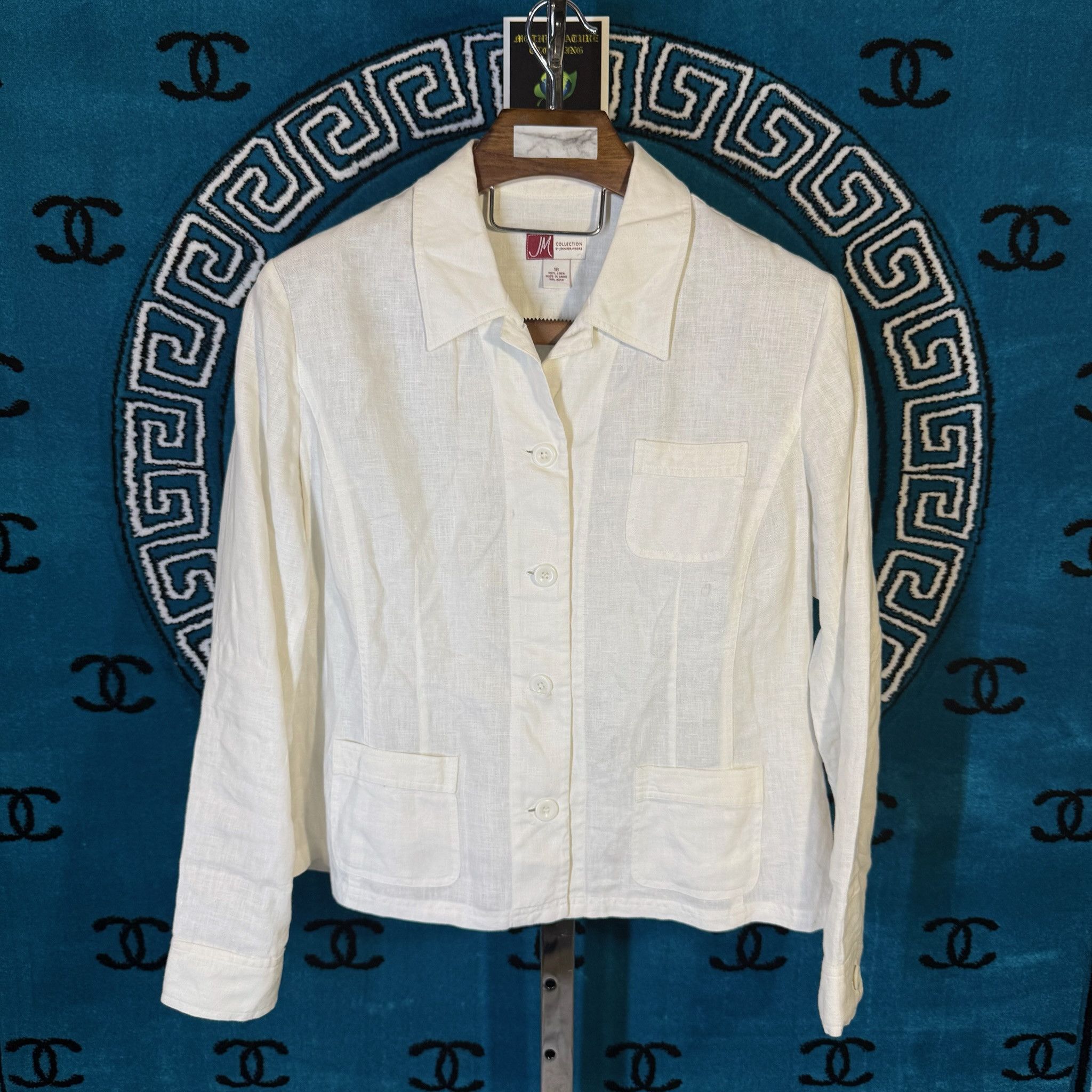Other JENNIFER MOORE LINEN L/S BUTTON UP Size L / US 10 / IT 46 - 1 Preview