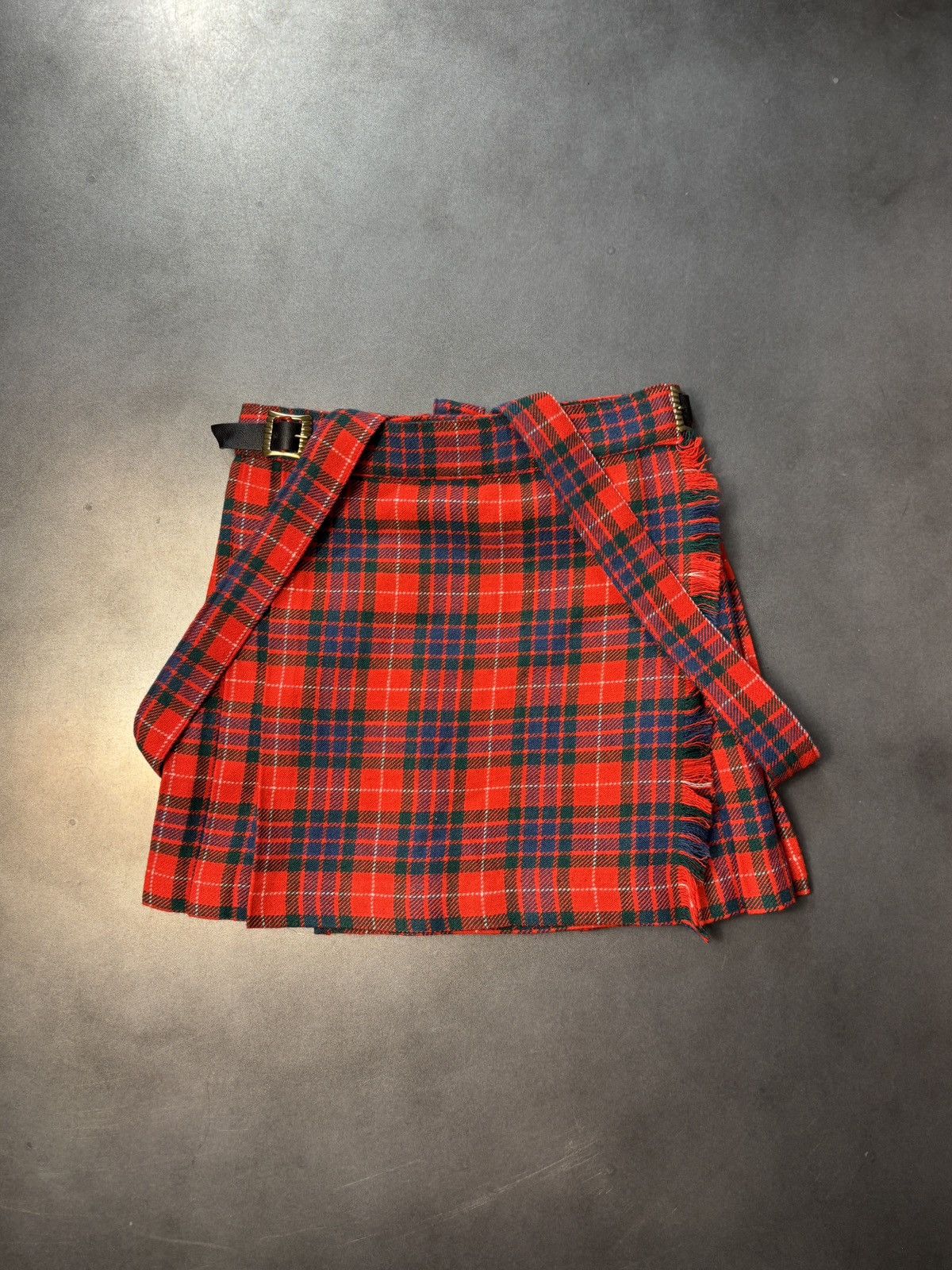 Eaton × Vintage True Vintage Pleated Mini Skirt School Uniform 1950s 1960s Size 22" - 17 Thumbnail