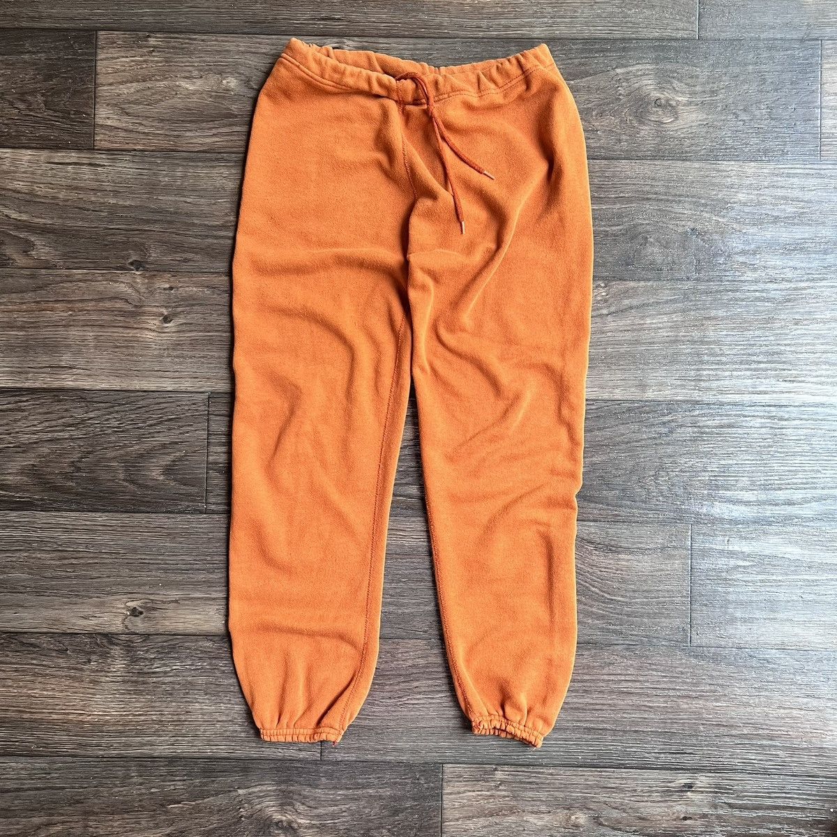 Vintage Vintage 1990s discus rust orange sweatpants S/M Size US 30 / EU 46 - 1 Thumbnail