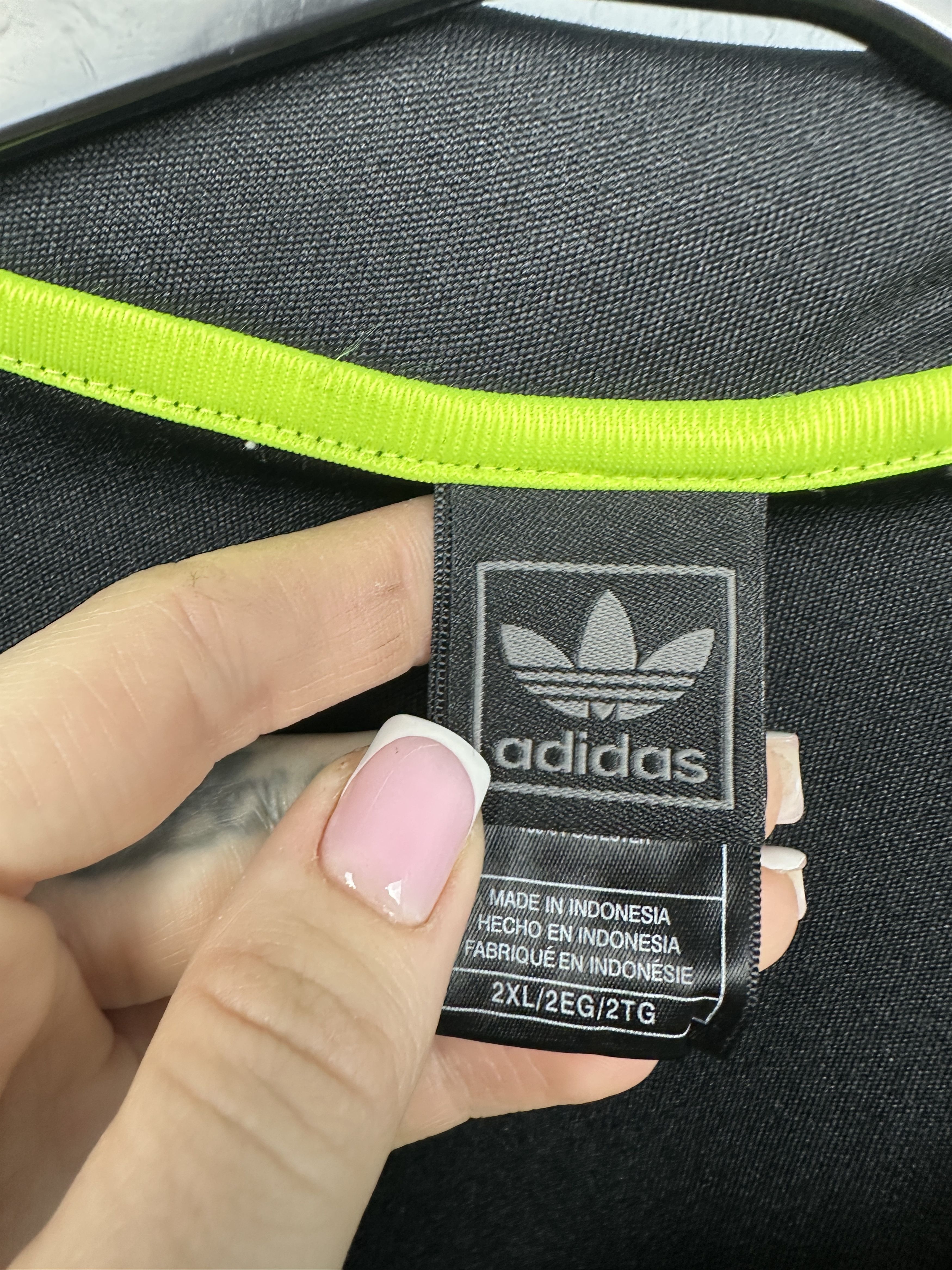 Adidas Adidas Originals NBA Brooklyn Nets Mens Track Top Jacket Size US XXL / EU 58 / 5 - 5 Thumbnail