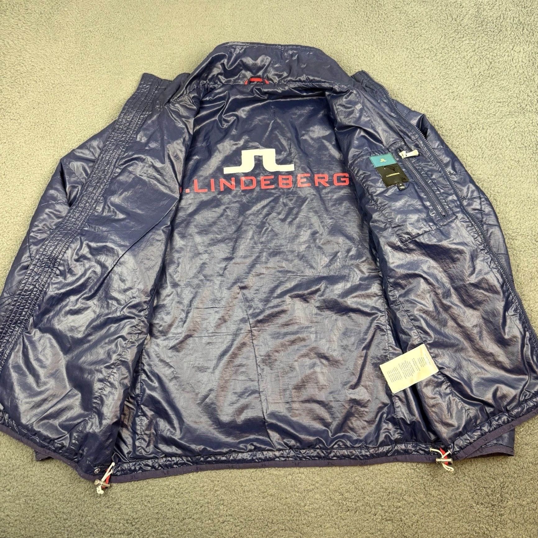 Lindbergh J Linberg Vail Jacket Mens L Blue Puffer 2015 Insulated Alpine Ski Jacket Size US L / EU 52-54 / 3 - 5 Thumbnail