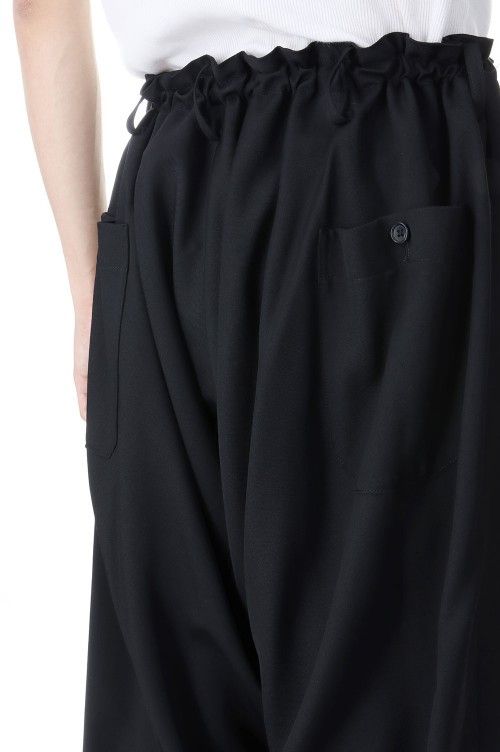 Yohji Yamamoto Yohji Yamamoto Pour Homme - W/Gabardine Drape Pants Size US 30 / EU 46 - 9 Thumbnail
