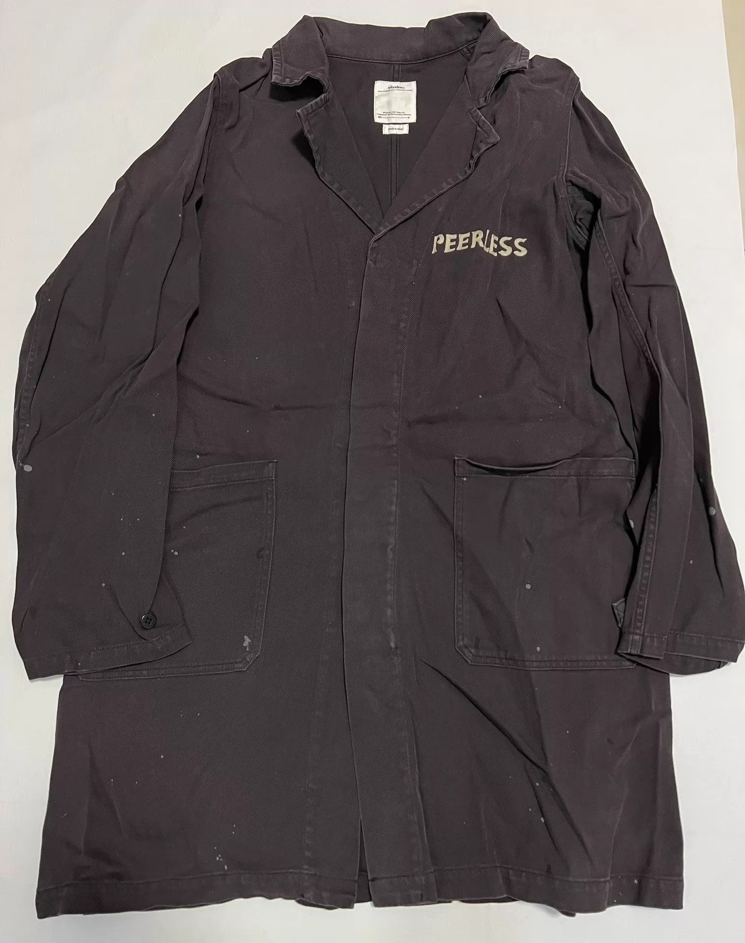 Visvim Visvim 18AW Peerless Shop Coat Black Size 2 Size US M / EU 48-50 / 2 - 1 Thumbnail