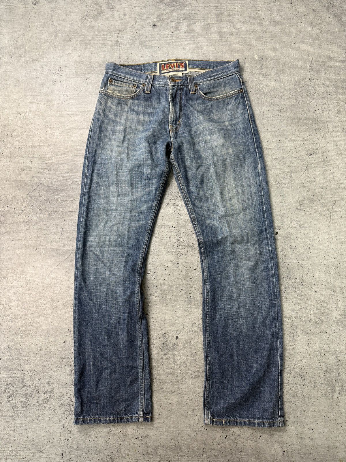 Levi's Vintage 90’s Levi’s 514 Slim Straight Jeans Size US 32 / EU 48 - 4 Thumbnail