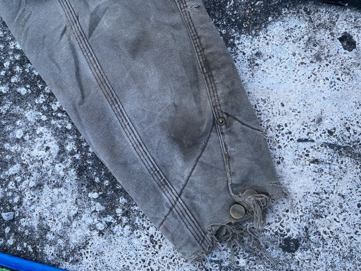 Carhartt VTG Carhartt Detroit Blanket Lined Faded Dirty Jacket Size US XL / EU 56 / 4 - 11 Thumbnail