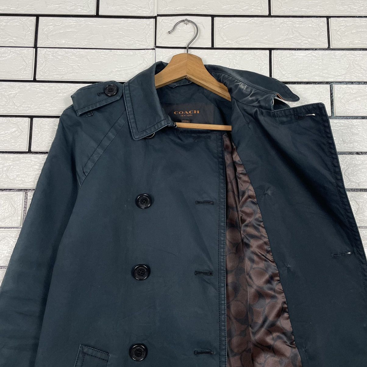 Coach Coach Double Breasted Trench Coat Size XS / US 0-2 / IT 36-38 - 10 Thumbnail