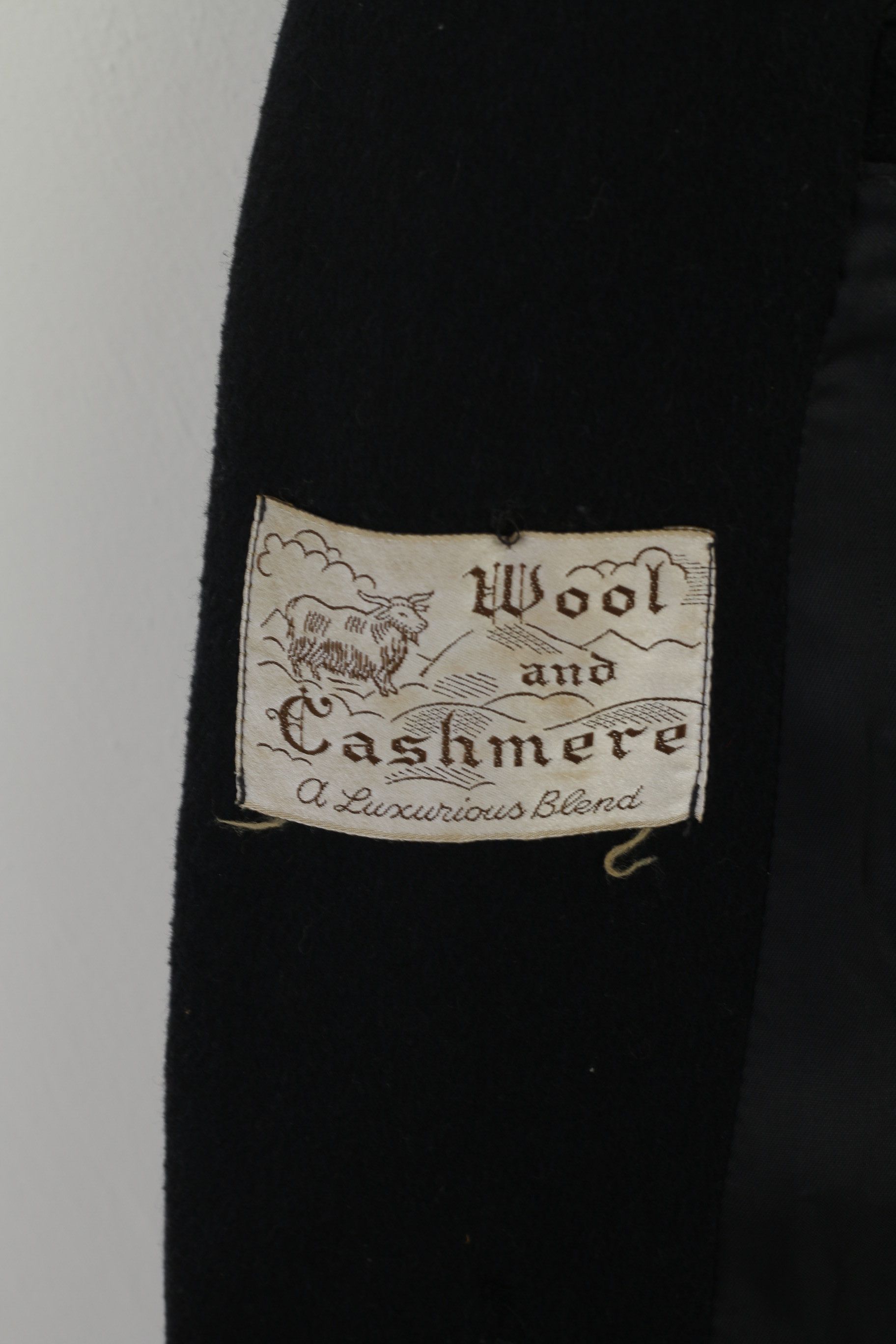 Burton Burton Men M Coat Black Wool Cashmere Blend 2828 Size US M / EU 48-50 / 2 - 6 Thumbnail