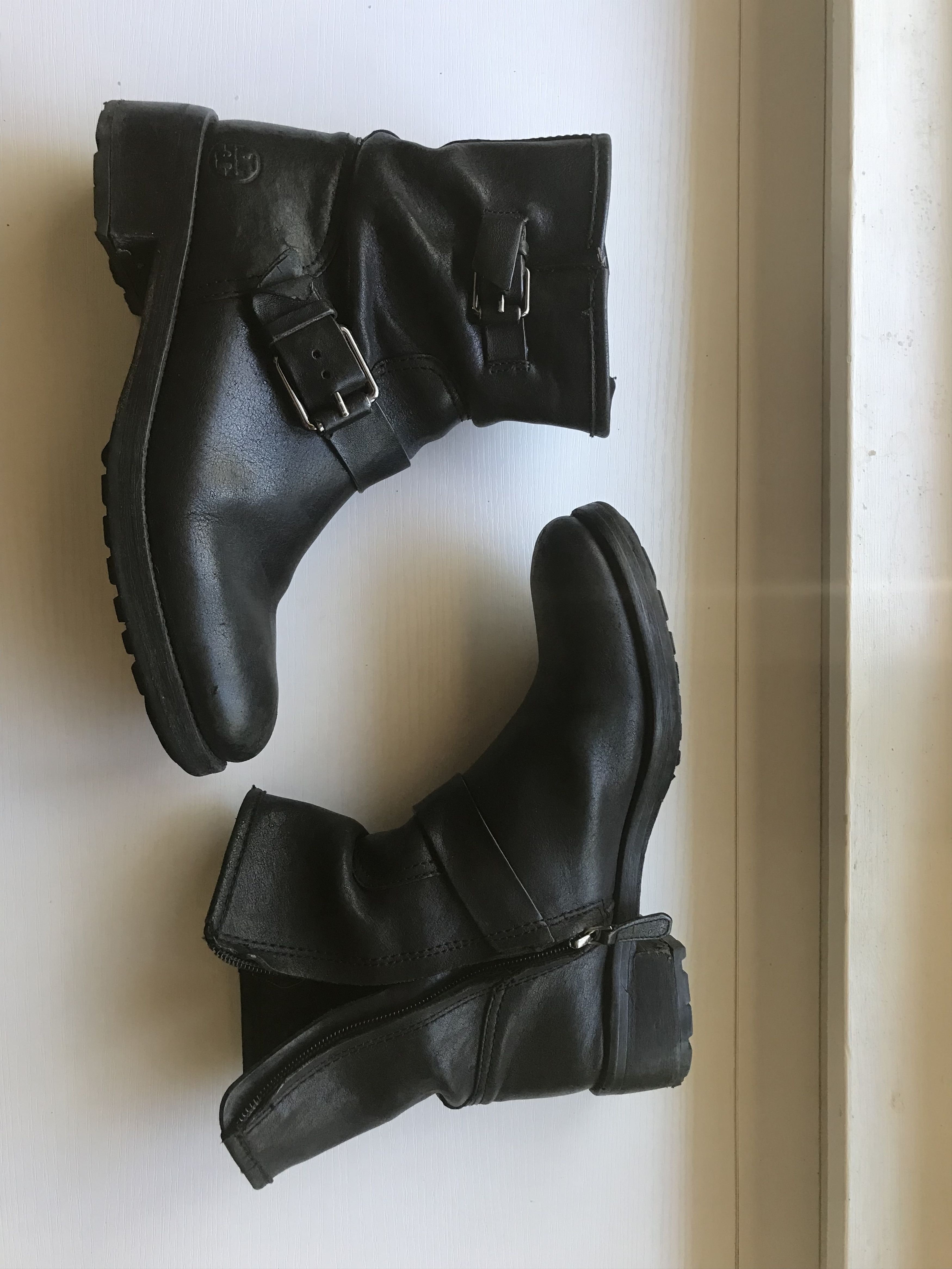 Tory Burch Tory Burch Womens Leather Boots Size 8 M Round Toe Size US 8 / IT 38 - 2 Thumbnail