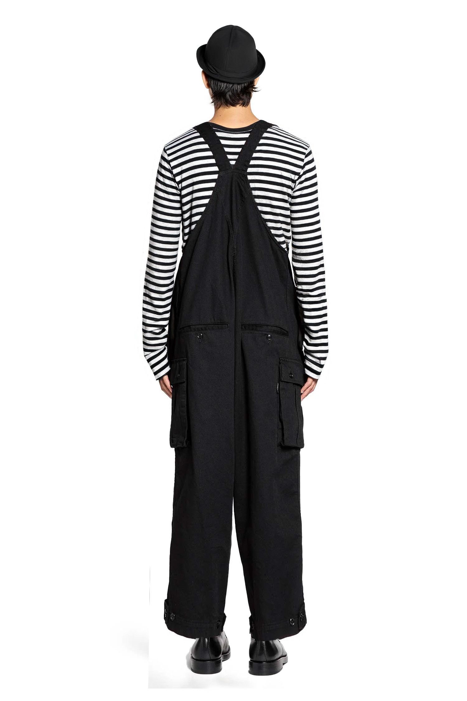 Yohji Yamamoto Black Scandal Katsuragi Work Overalls Size US 34 / EU 50 - 3 Thumbnail