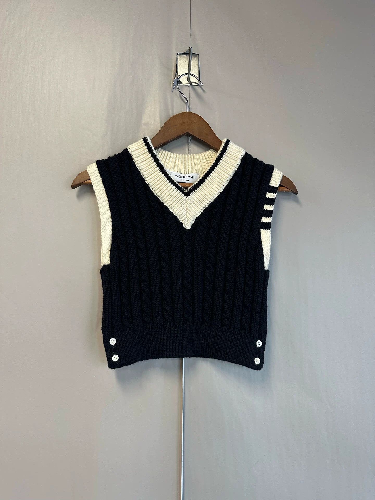 Thom Browne thom browne women's knitted vest size 38 Size US S / EU 44-46 / 1 - 1 Thumbnail