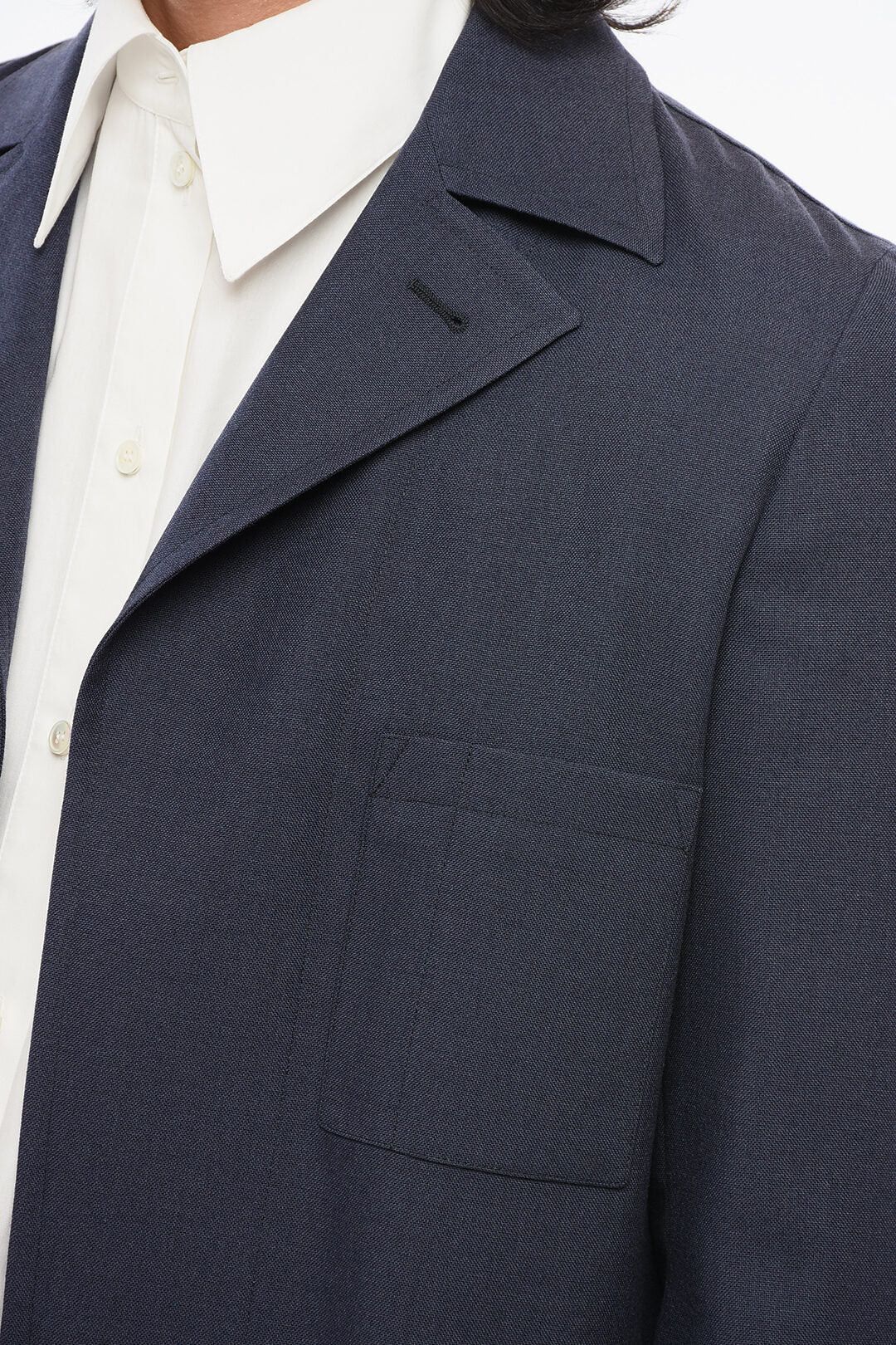 Fendi og1mm0426 Virgin Wool Jacket in Blue Size US M / EU 48-50 / 2 - 3 Thumbnail