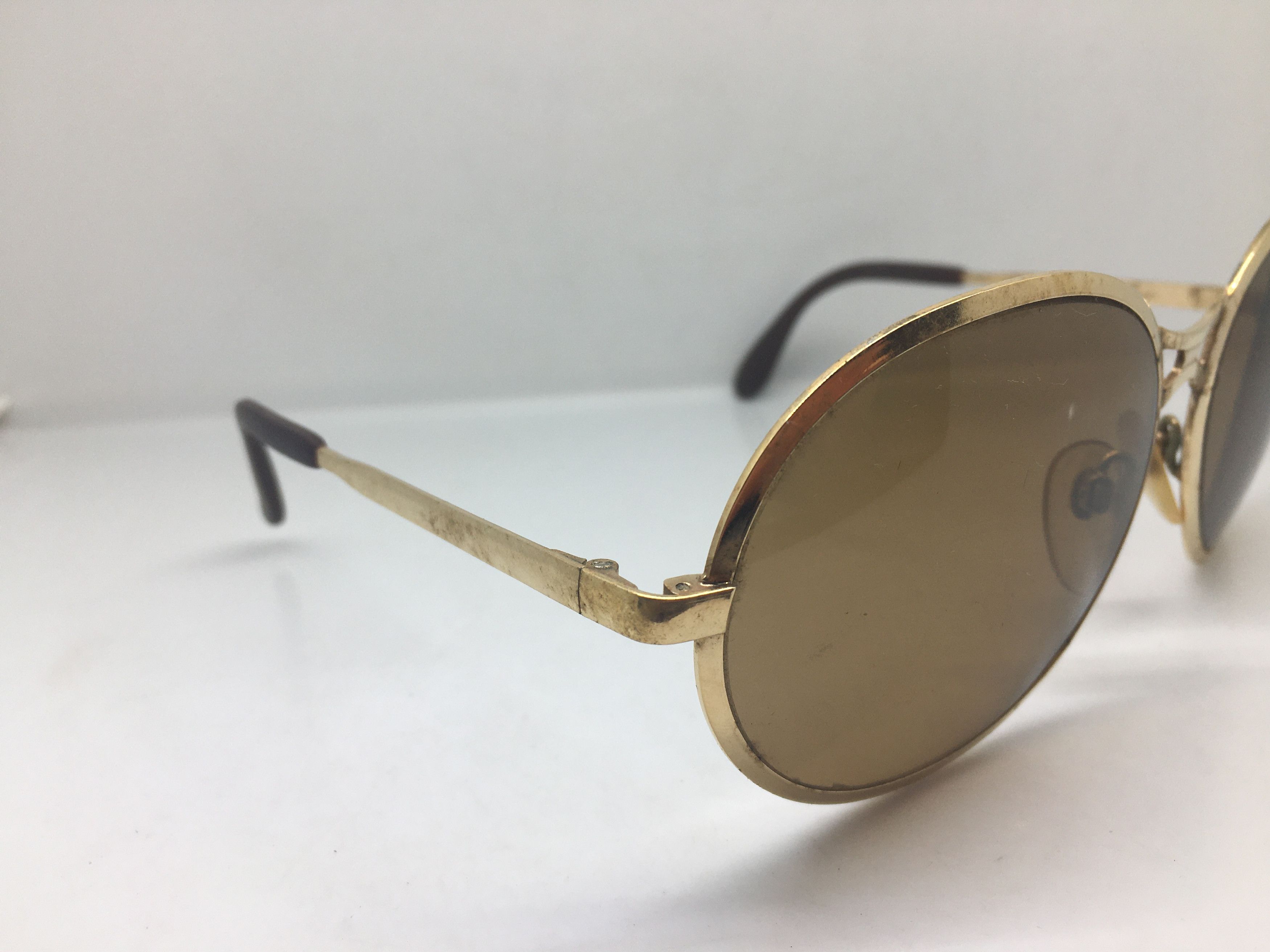 名作 70's RODENSTOCK BERNINA ヴィンテージ サングラス VINTAGE 70S RODENSTOCK BERNINA SILVER METAL OVAL SUNGLASSES