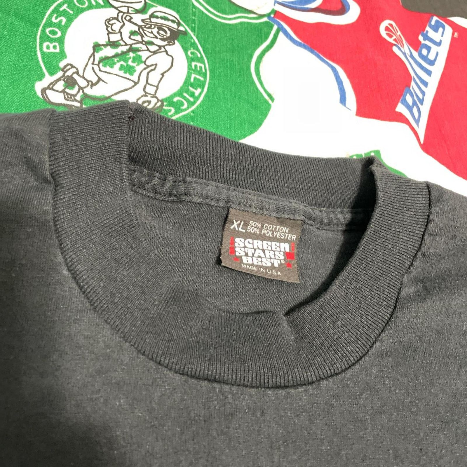 Vintage Vintage 90s Property Hornet Athletic Dept. Gym Work Out Tee Size US L / EU 52-54 / 3 - 4 Thumbnail