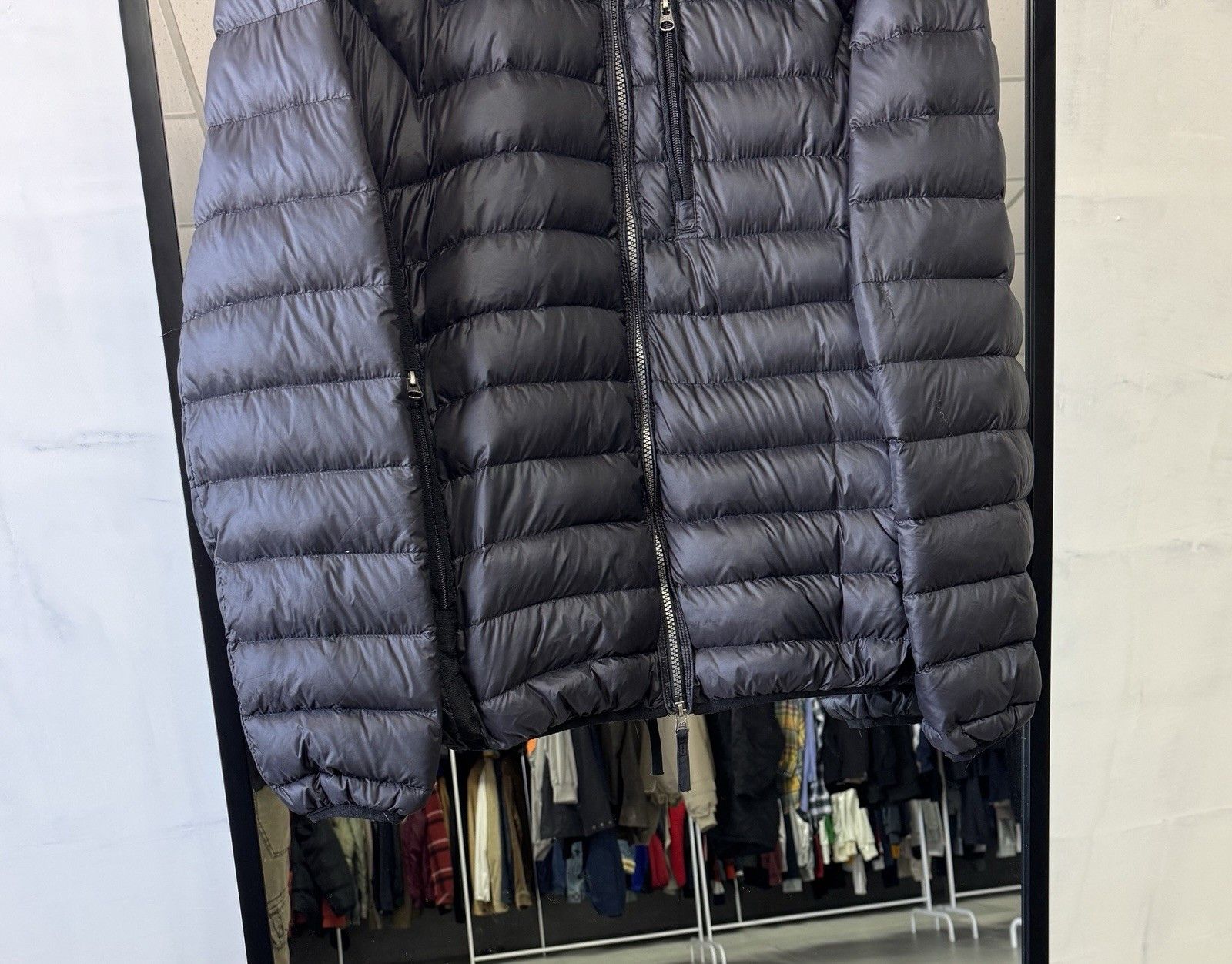 Parajumpers Parajumpers UGO Light Weight Pudder Down Navy Men's Jacket Size US XXL / EU 58 / 5 - 5 Thumbnail