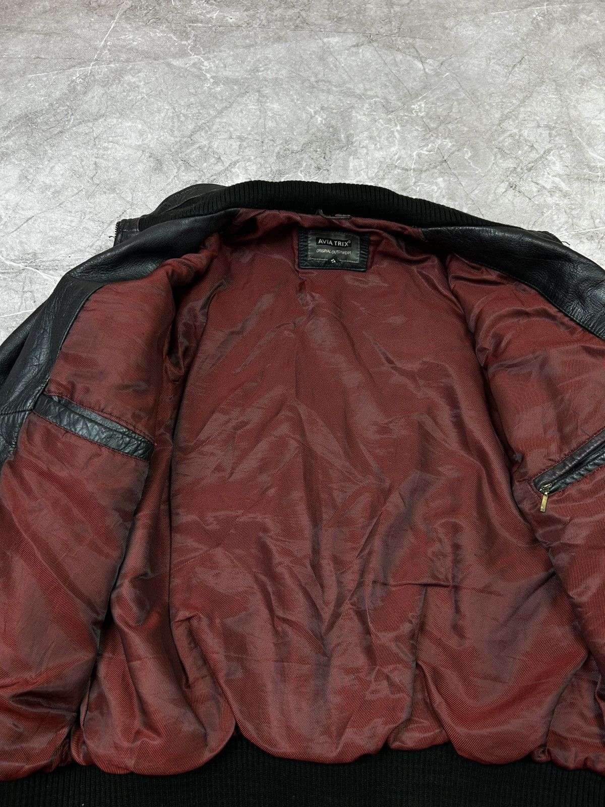 Japanese Brand Vintage washed avant garde leather jacket Size US S / EU 44-46 / 1 - 12 Thumbnail