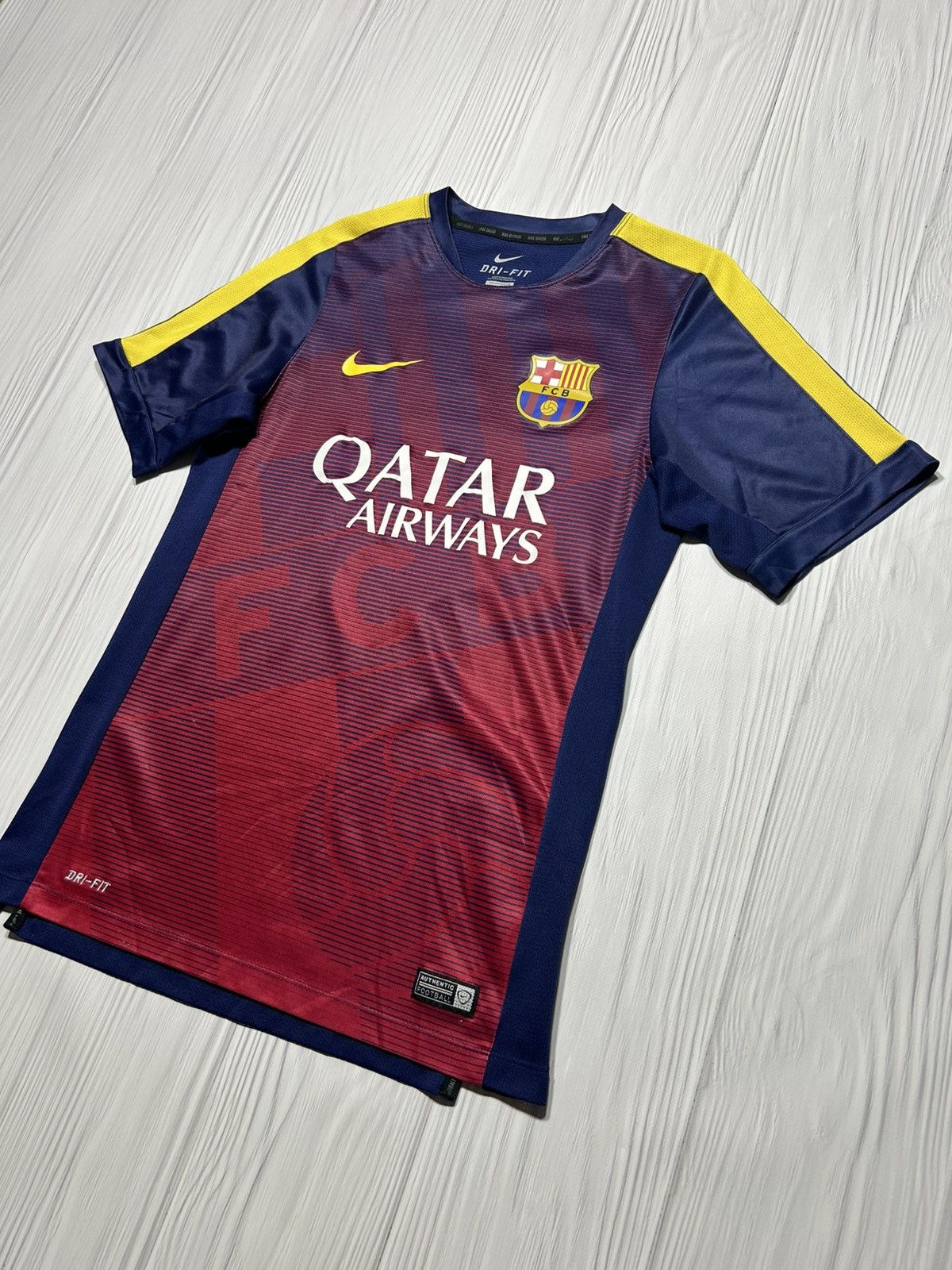 Nike Barcelona Nike Football Shirt Soccer Jersey Size S Size US S / EU 44-46 / 1 - 2 Thumbnail