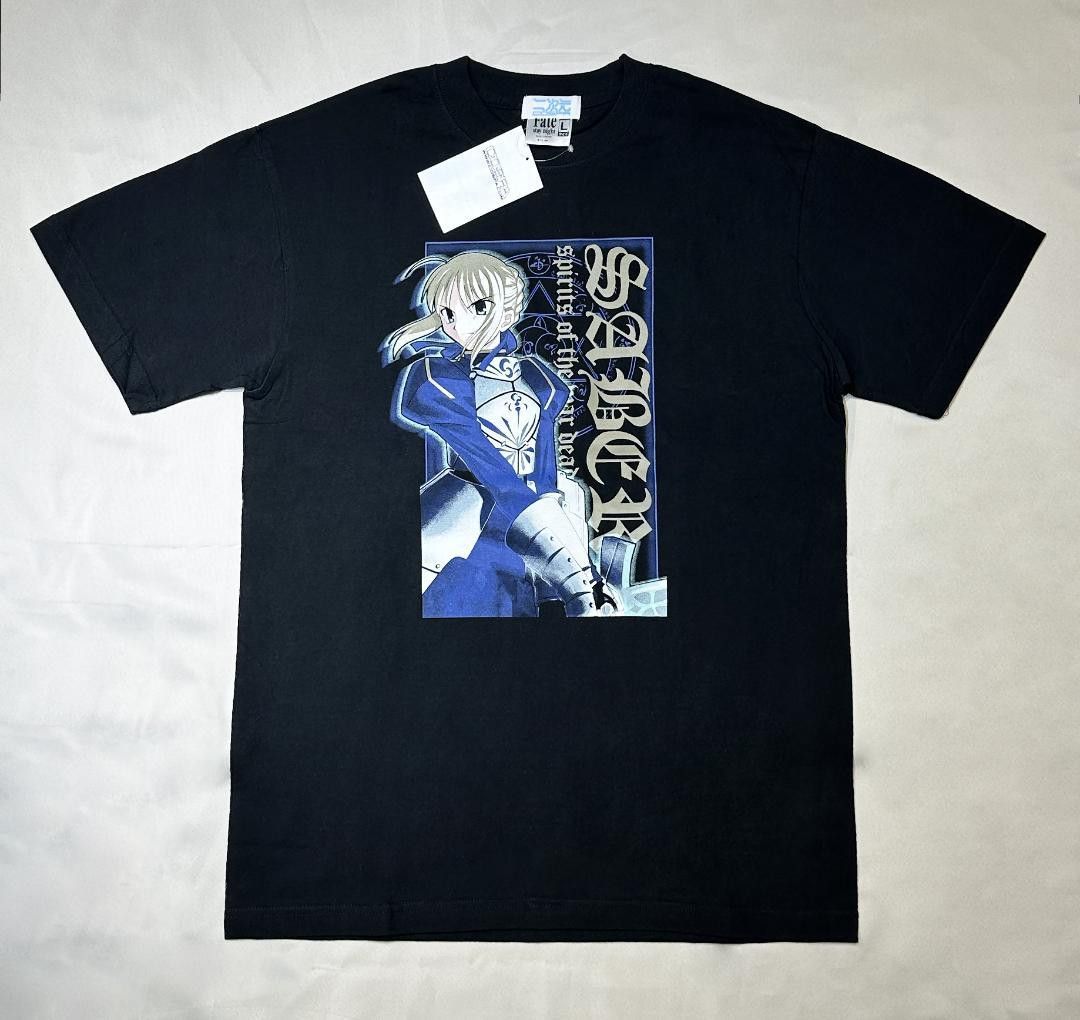 Vintage 初期 00's 新品 COSPA Fate/Stay Night Tシャツ Size US XXS / EU 40 - 1 Thumbnail
