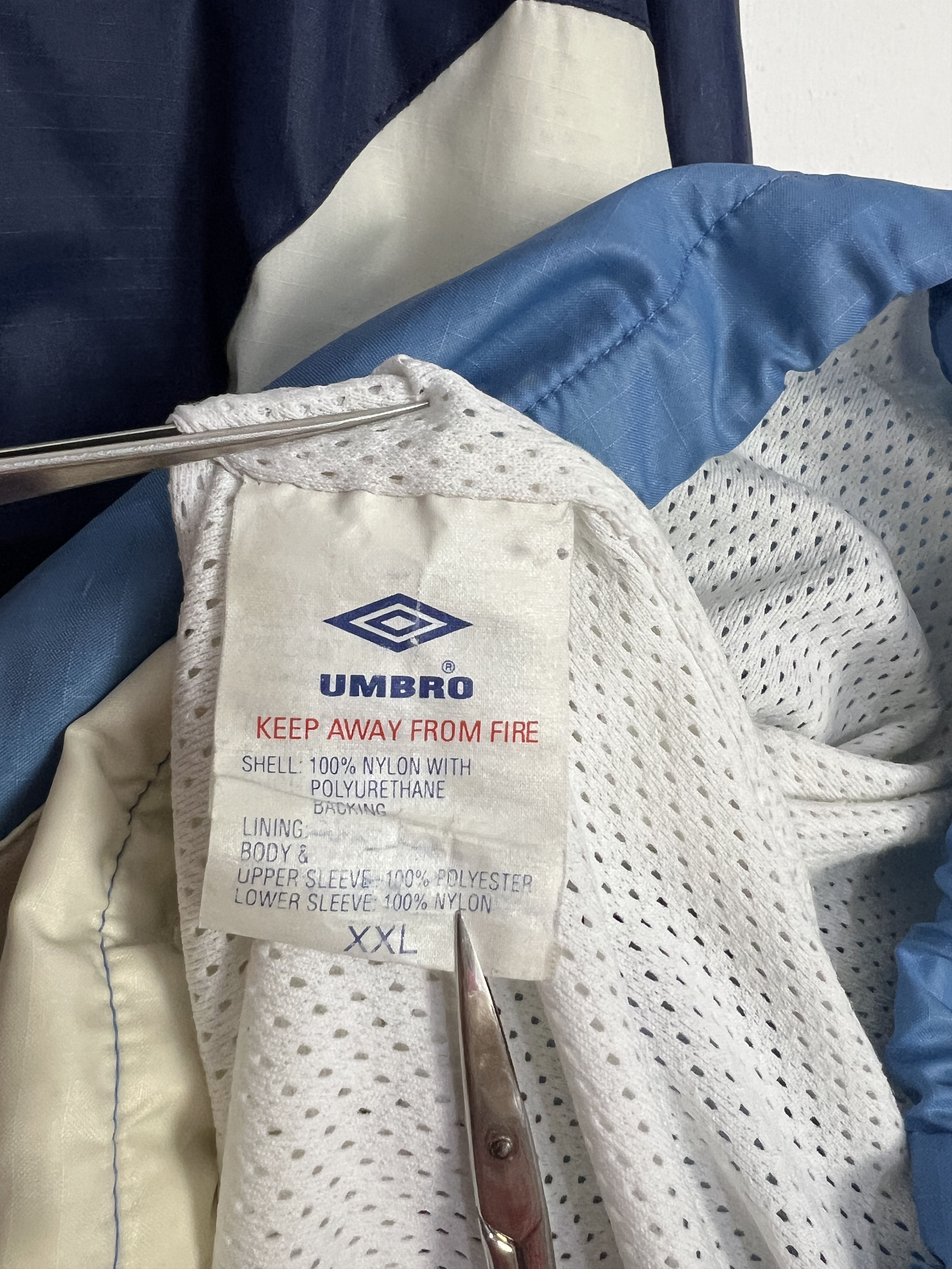 Umbro Vintage Lazio Football Jacket Soccer Track Top Rare Hype Size US XXL / EU 58 / 5 - 9 Thumbnail
