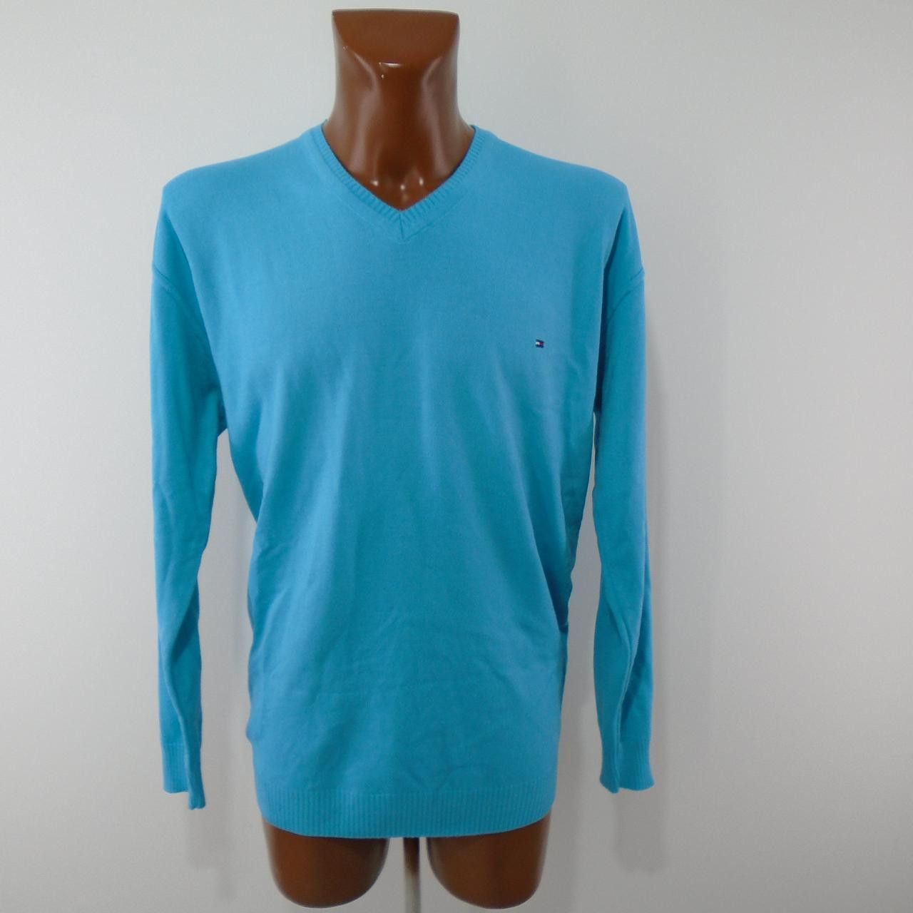 Tommy Hilfiger Men's Sweater Tommy Hilfiger. Blue. XXL. Used. Good Size US XXL / EU 58 / 5 - 2 Thumbnail