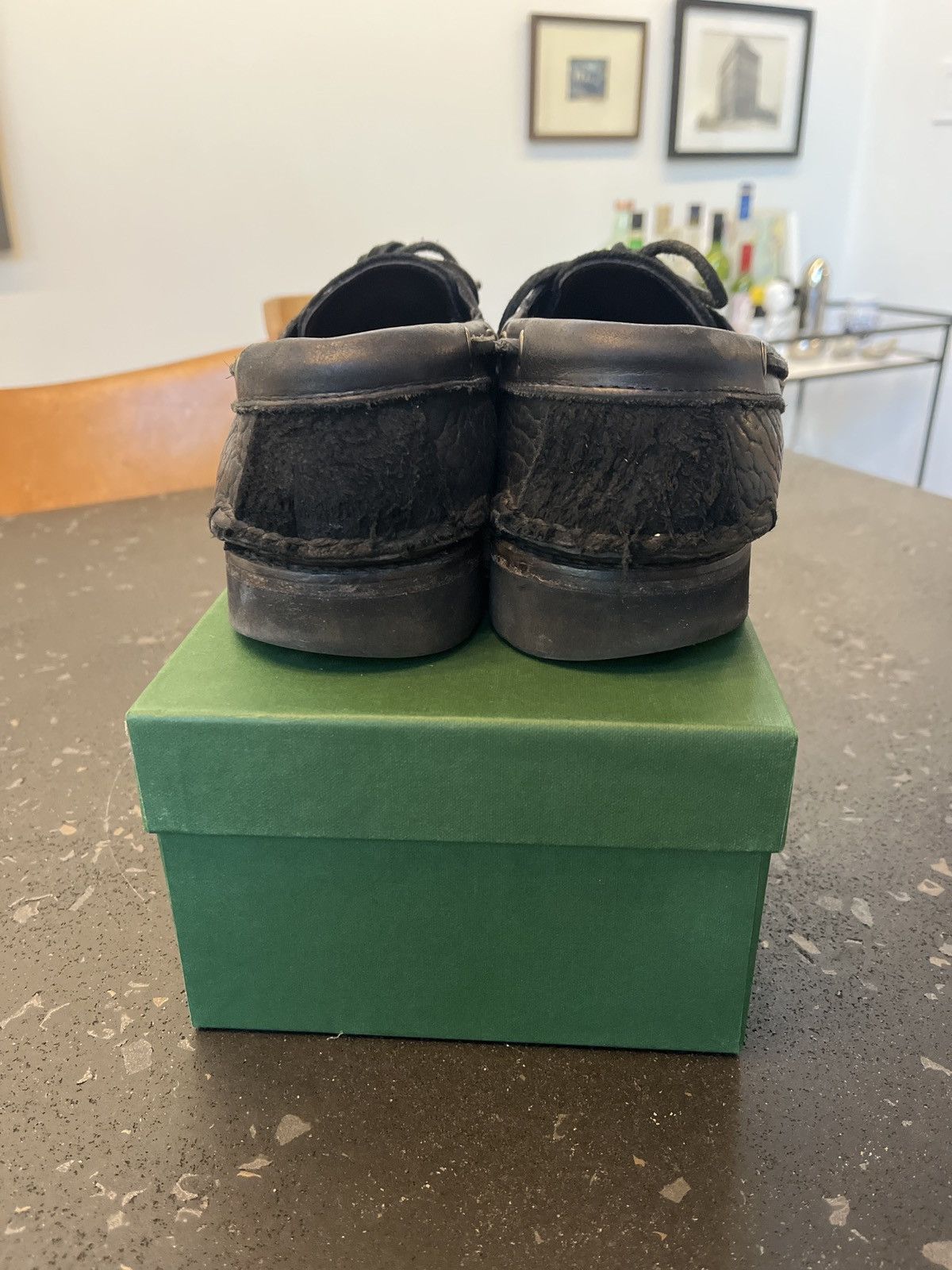 Blackstock & Weber Sperry x Chris Echevarria 2-Eye Lug Boat Shoes Size US 10.5 / EU 43-44 - 4 Thumbnail
