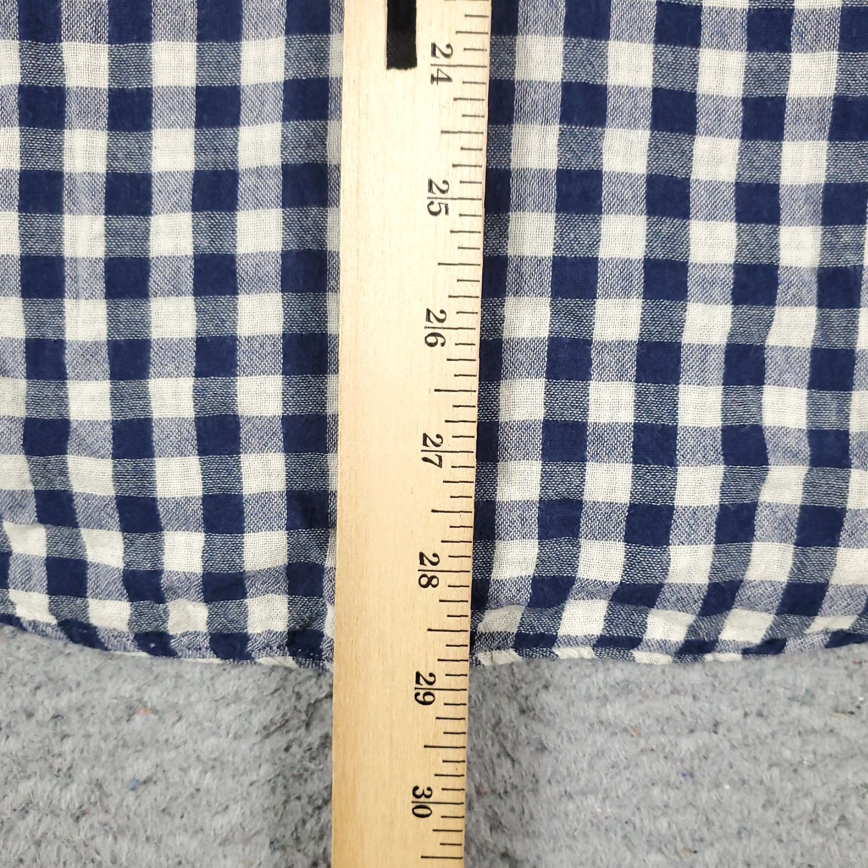 Ralph Lauren Ralph Lauren Shirt Mens Large Blue Check Knit Button Up Long Sleeve Size US L / EU 52-54 / 3 - 4 Thumbnail