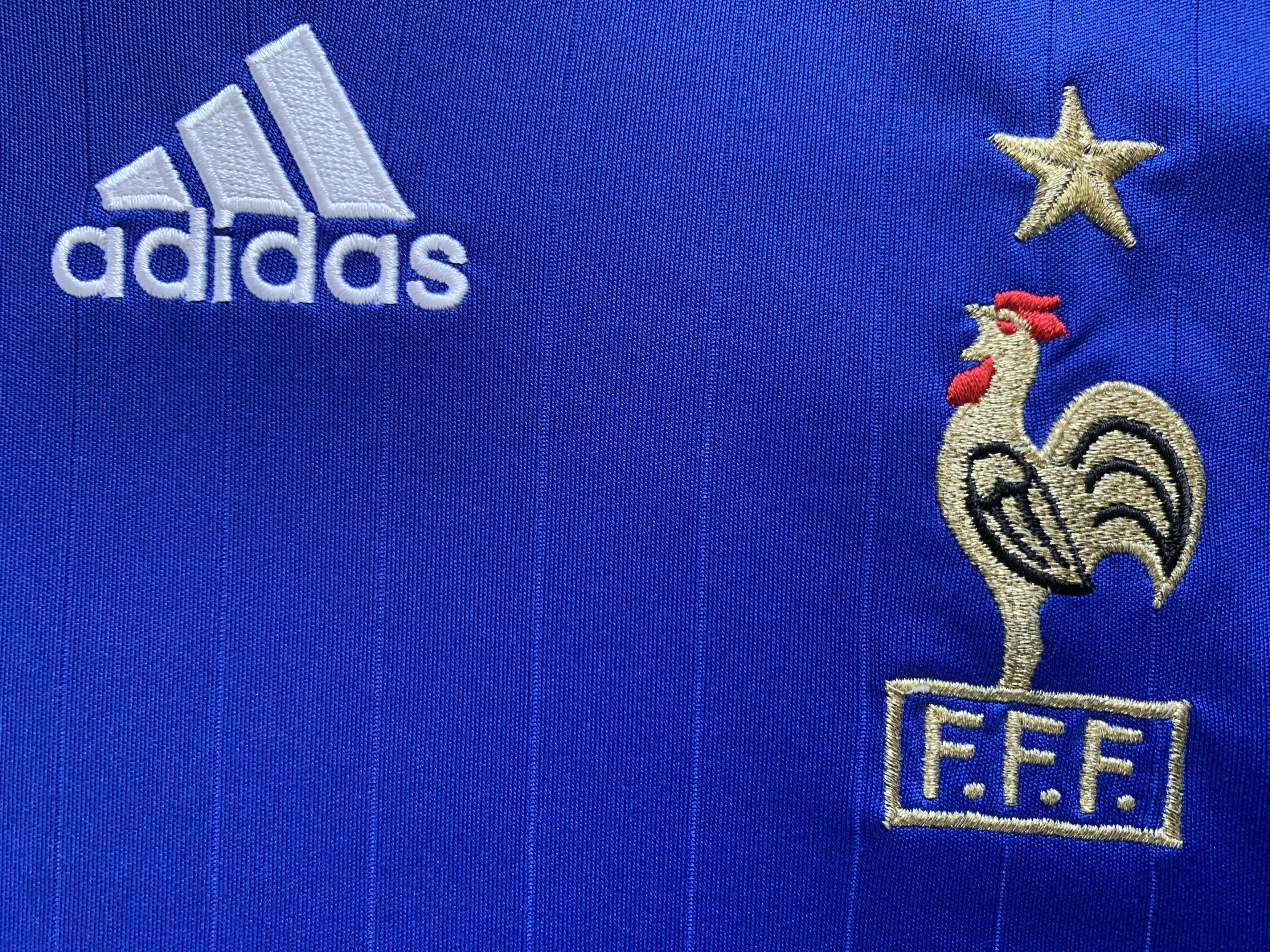 Adidas Vintage Adidas France Football Shirt 2005 Size US S / EU 44-46 / 1 - 5 Thumbnail