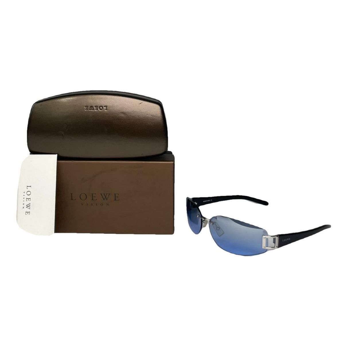 Loewe Black Plastic Sunglasses Size ONE SIZE - 1 Thumbnail