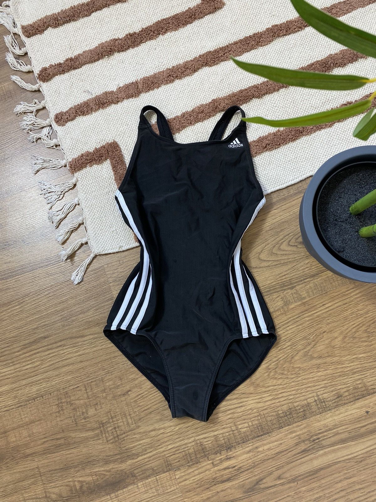 Adidas VINTAGE RARE ADIDAS 00s STYLE SWIMSUIT Size ONE SIZE - 1 Thumbnail
