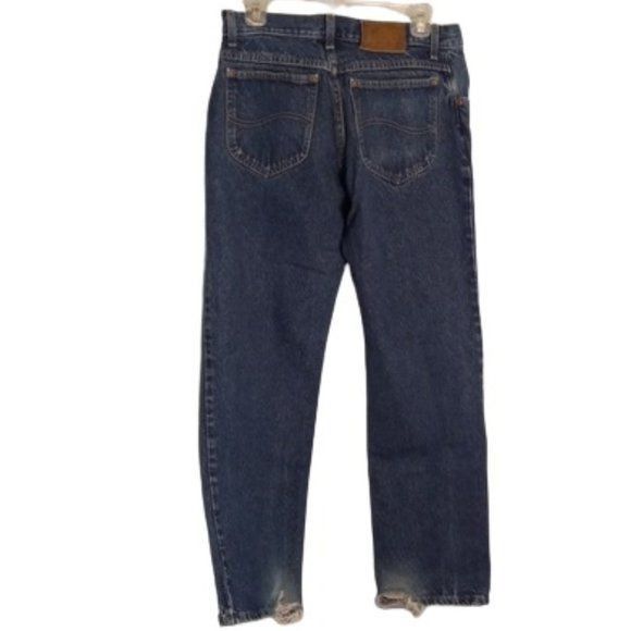 Lee Lee Size 32X30 Jeans Mens Vintage 1990s Denim Blue Cotton US Size US 32 / EU 48 - 12 Thumbnail