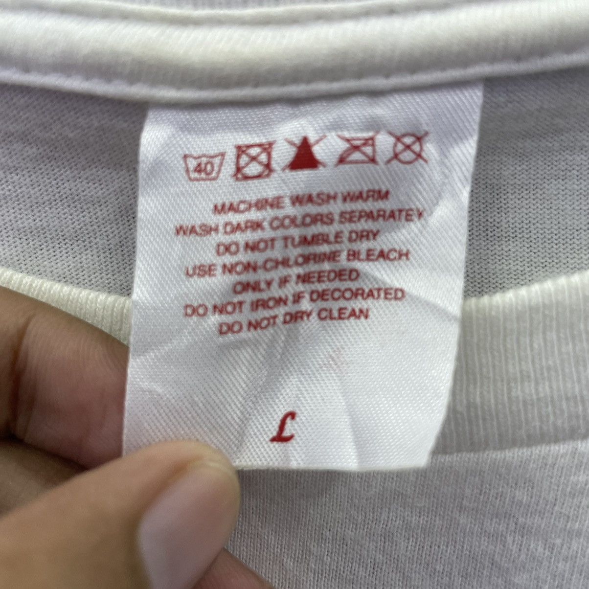 Marlboro × Vintage Philip Morris x Marlboro T Shirt Size US L / EU 52-54 / 3 - 3 Thumbnail