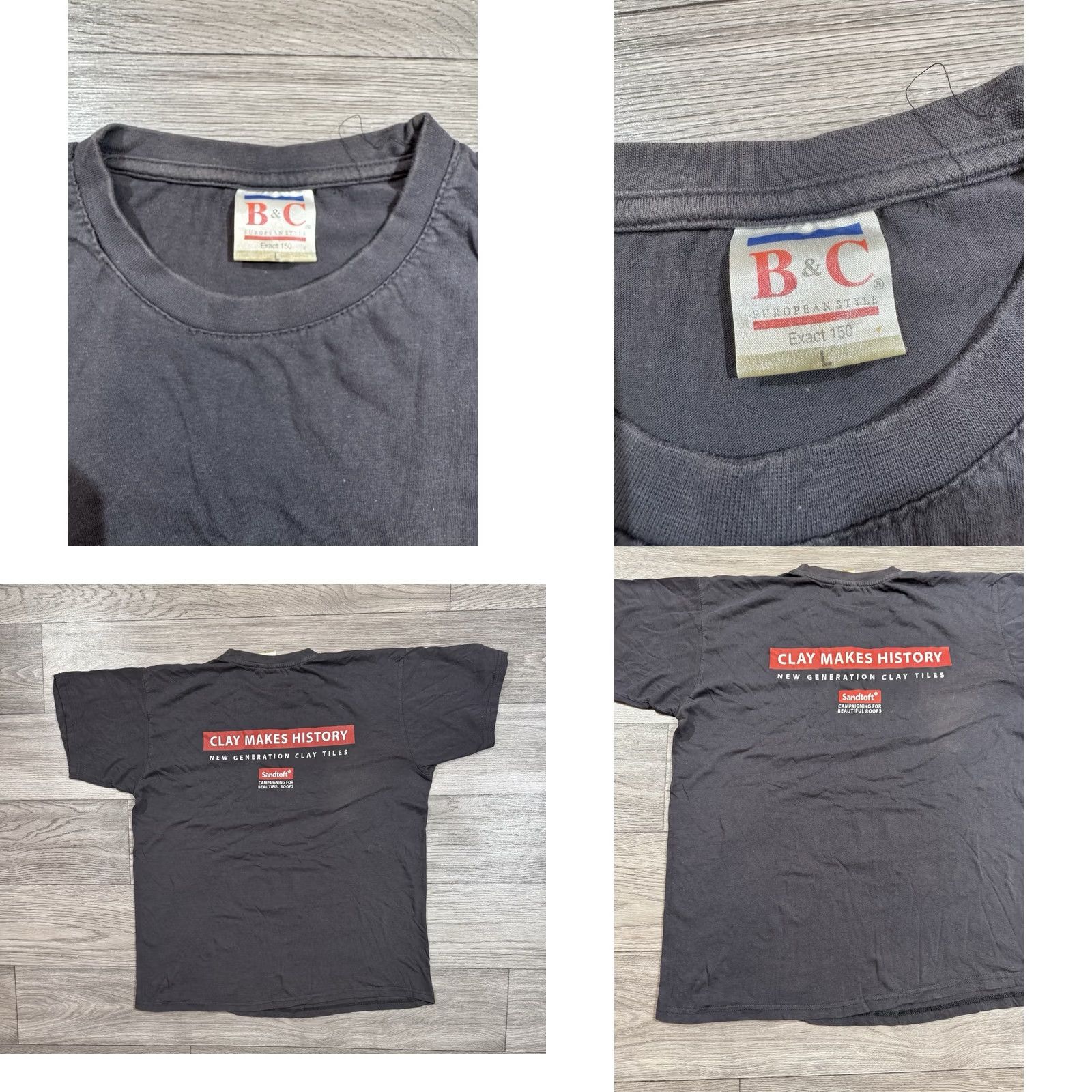 Vintage Marilyn Monroe Graphic T-Shirt "I’m Making It With Marilyn" Size Large Gray Size US L / EU 52-54 / 3 - 9 Thumbnail