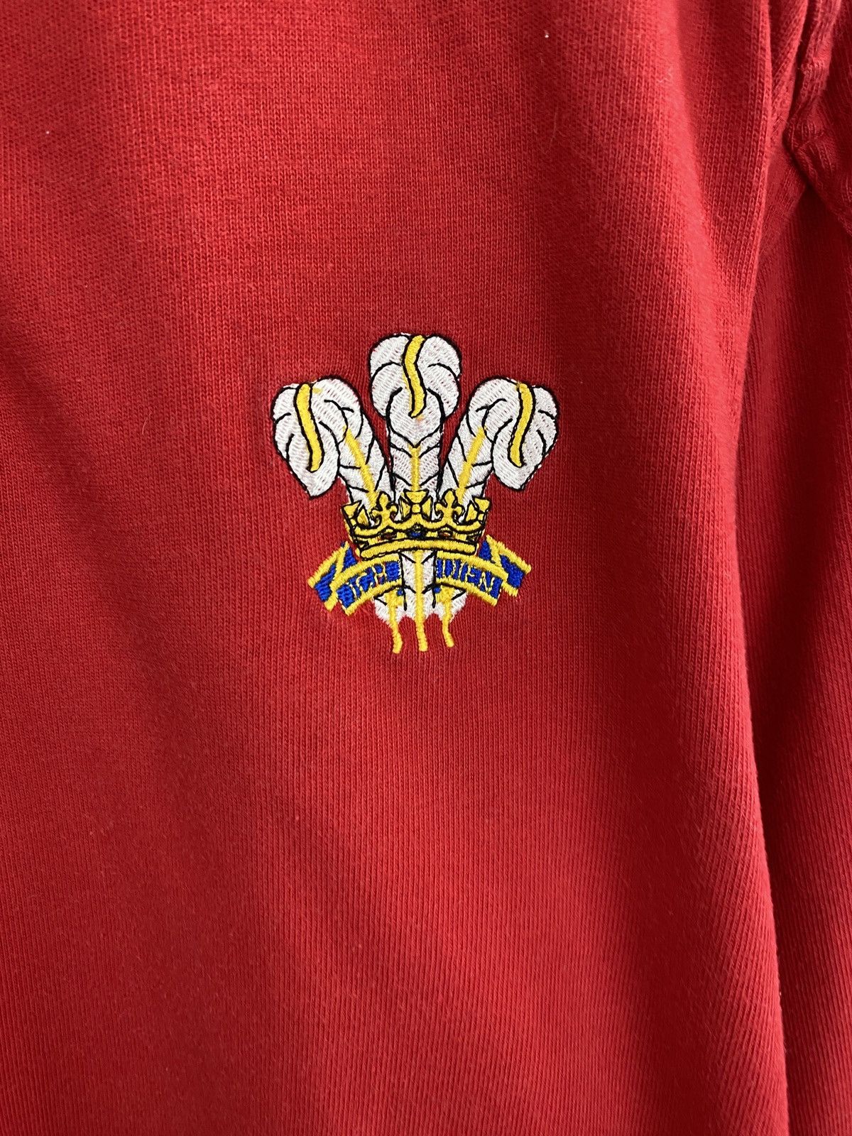 Cotton Traders 🏴󠁧󠁢󠁷󠁬󠁳󠁿 🏉 Vintage 90s Wales Cotton Traders Rugby Jersey Rare Retro Size US L / EU 52-54 / 3 - 5 Thumbnail