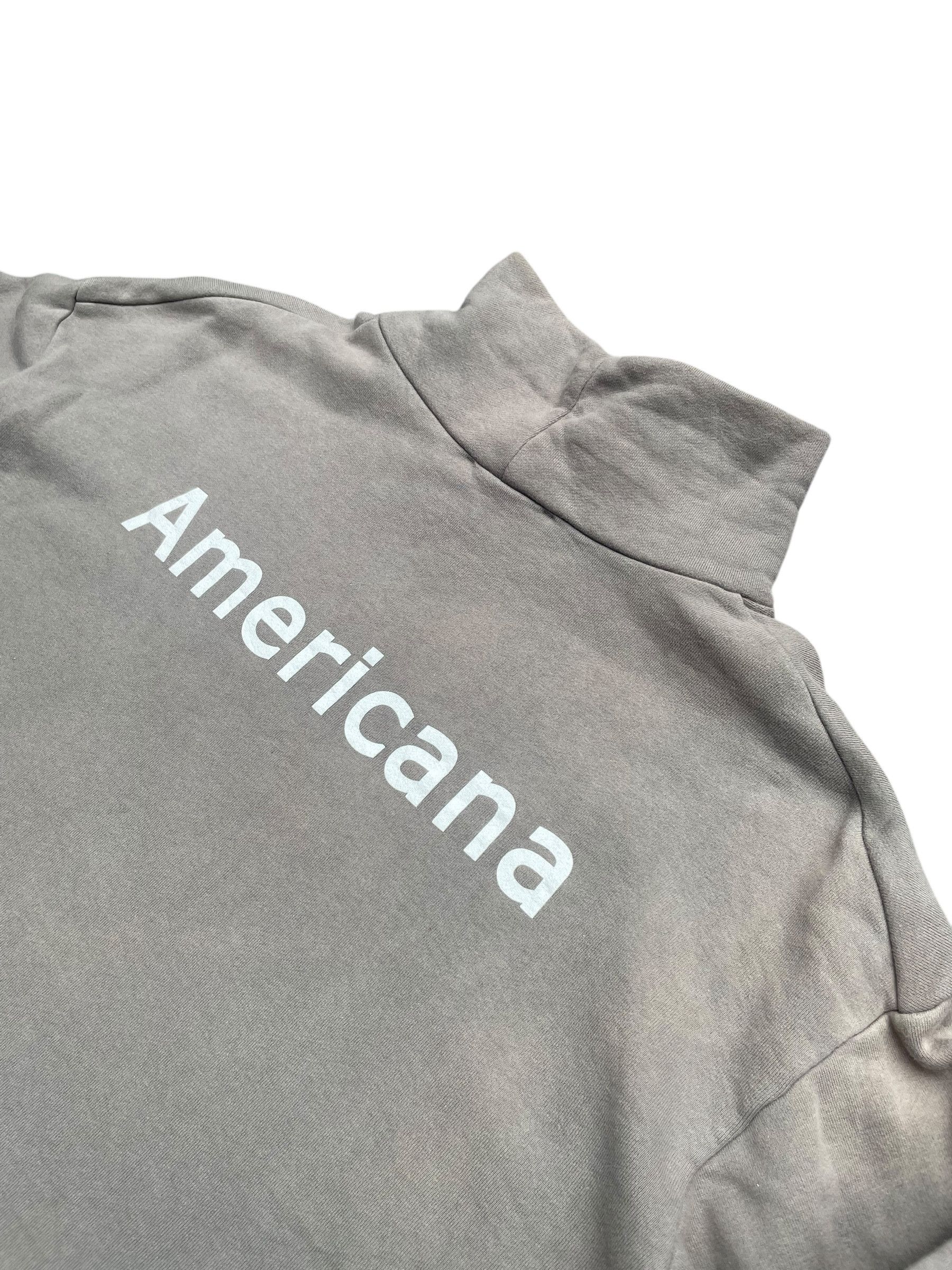 Japanese Brand Americana Tokyo Japan Sweatshirt Turtle Neck Size XXL / US 16-18 / IT 52-54 - 3 Thumbnail