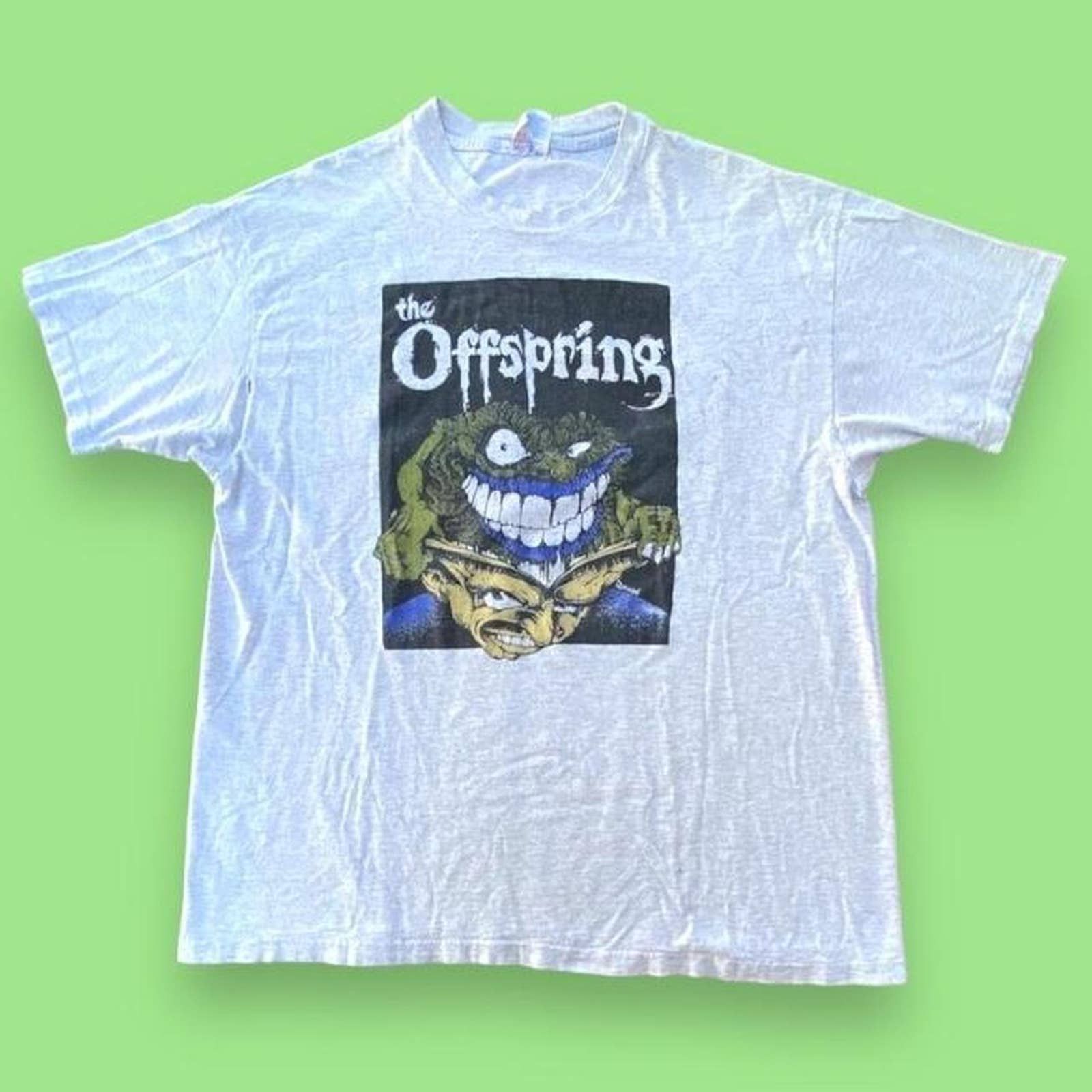 image of Band Tees x Vintage Offspring Tee 1993 in Grey, Men's (Size XL)