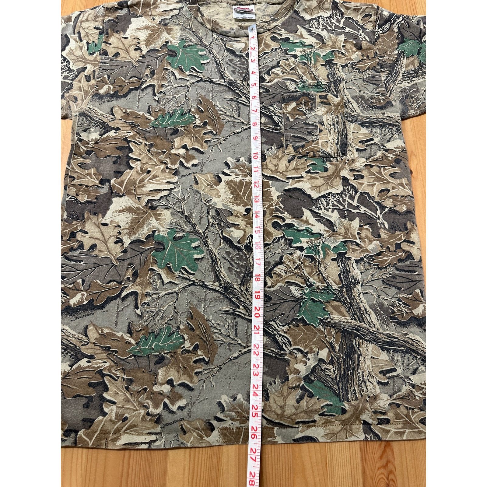 Wrangler Vintage Wrangler Mens Camo Tee T-Shirt Size XL Size US XL / EU 56 / 4 - 4 Thumbnail
