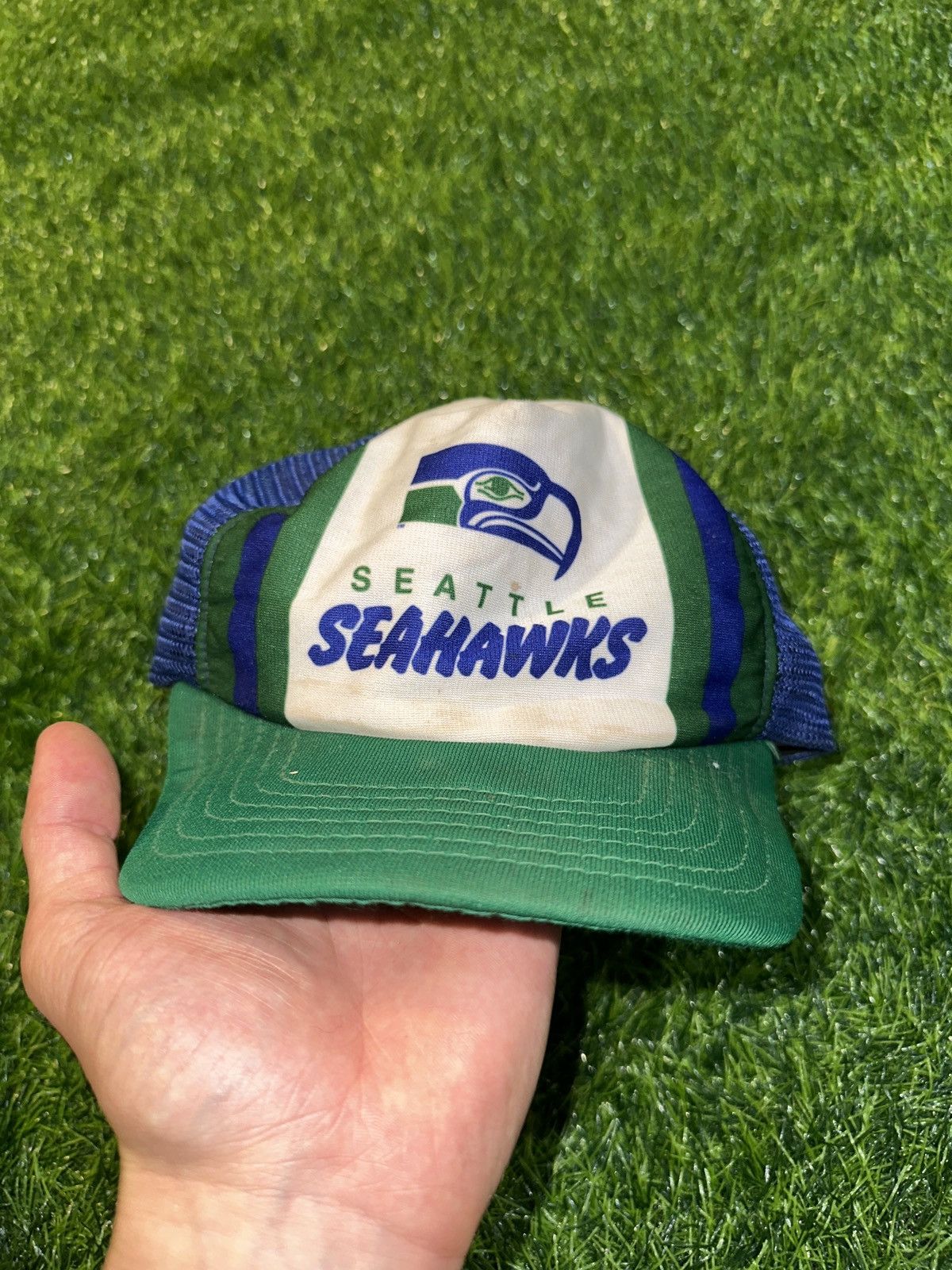 NFL Vintage nfl seattle seahawks adjustable hat Size ONE SIZE - 2 Thumbnail