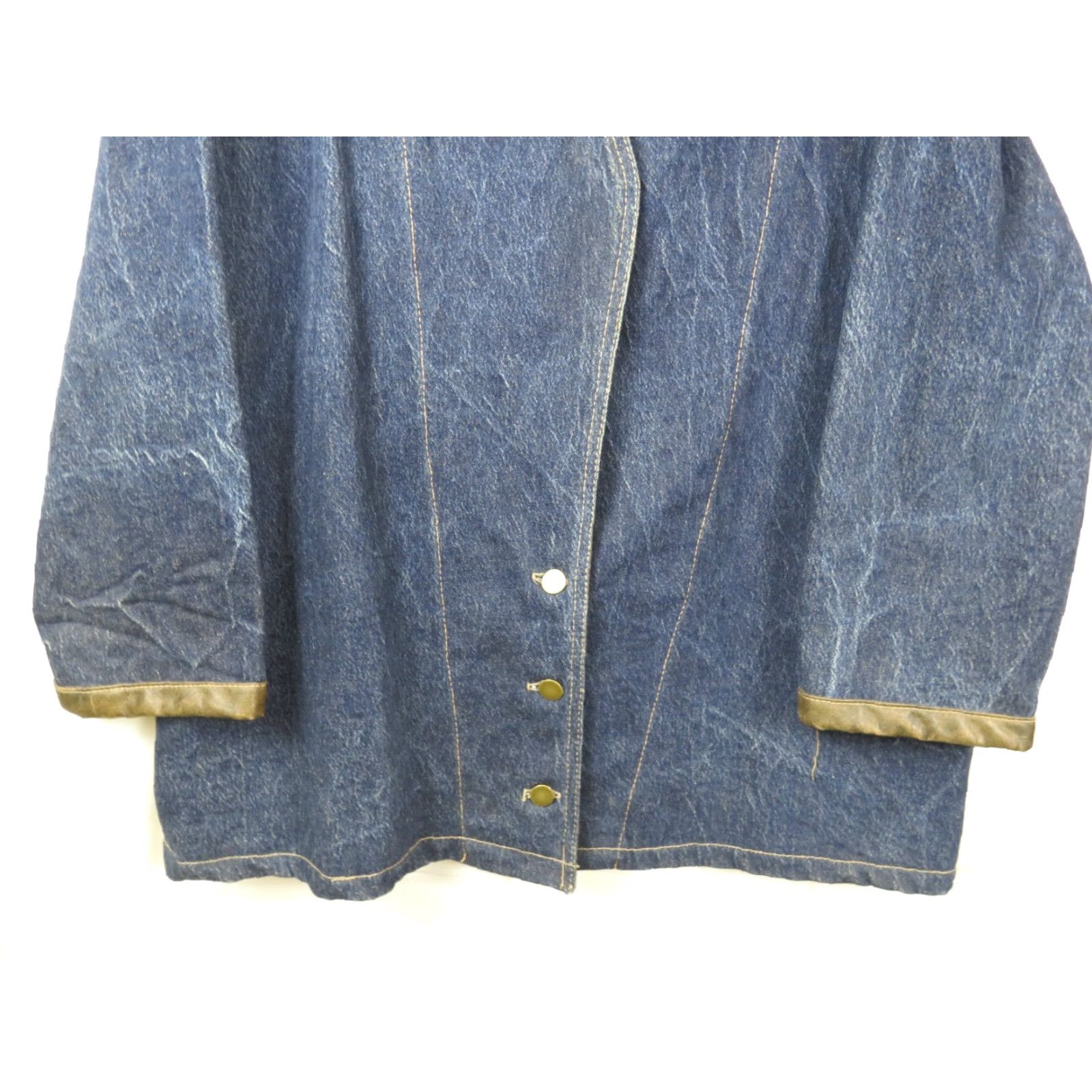 Vintage VINTAGE Young Stuff Denim Jean Jacket Blue Large Unisex Adults Size US 33 - 2 Thumbnail