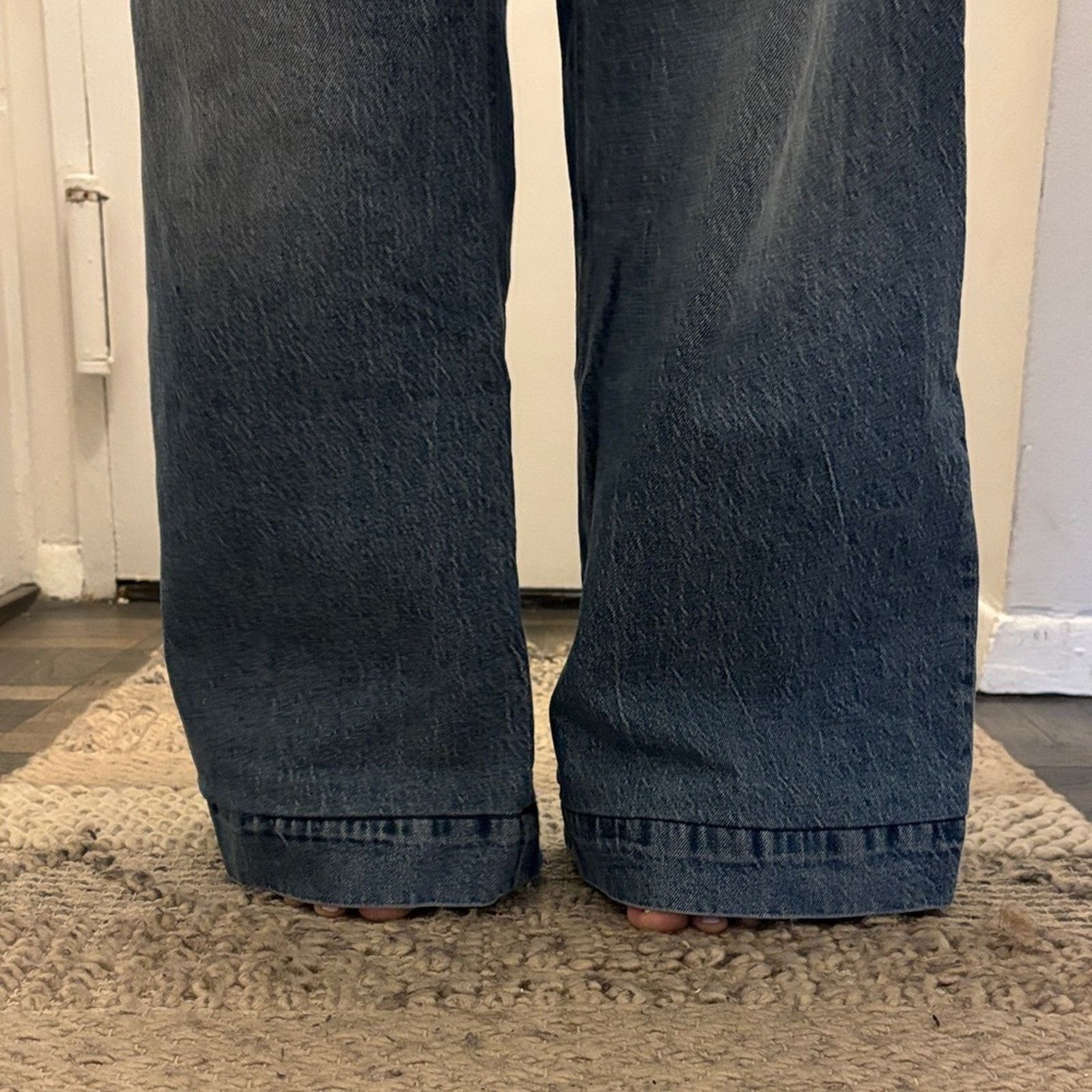 Pistola NWT Pistola Wide-Leg Jeans in Classic Blue Size 30 Size 30" / US 8 / IT 44 - 7 Thumbnail