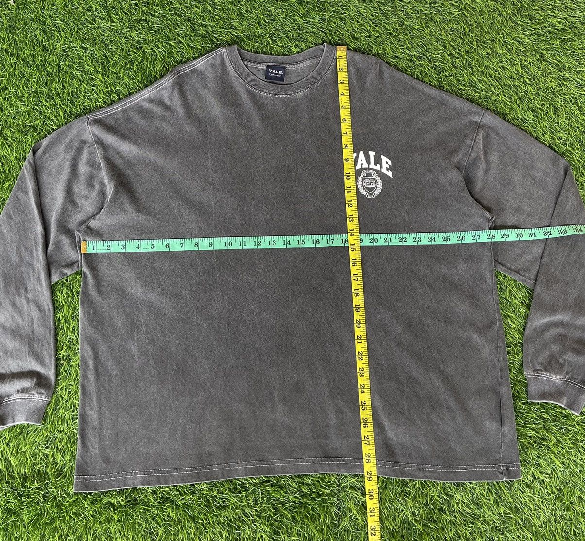 Champion Vintage’90s🔥YALE UNIVERSITY🔥Big Logo Sun Faded L/S Tshirt Size US XXL / EU 58 / 5 - 13 Thumbnail