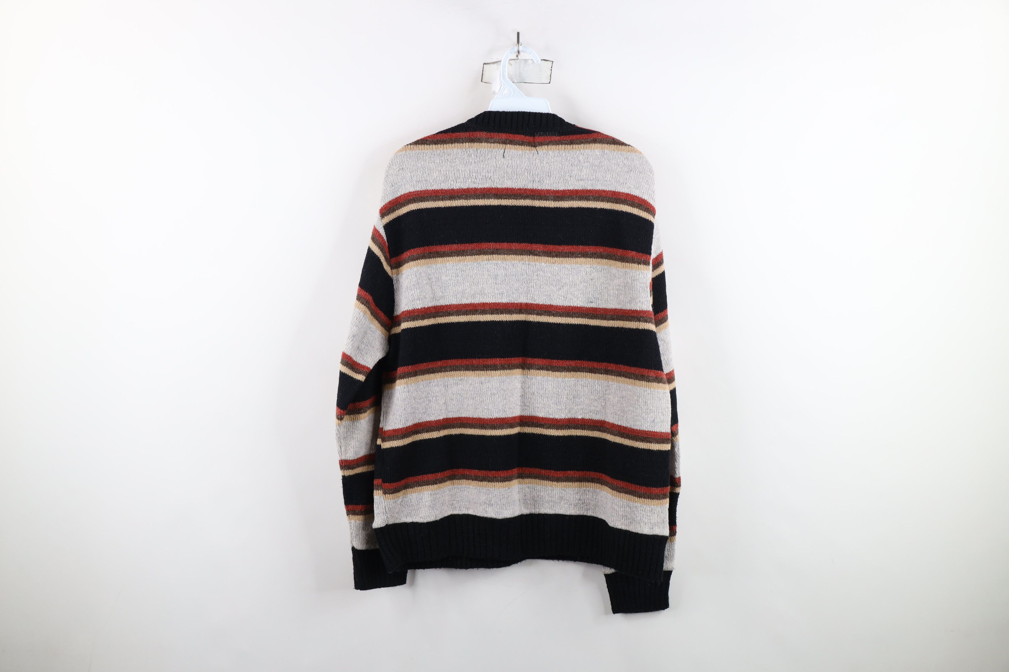 Vintage Vintage 70s Mid Century Modern MCM Block Knit Sweater USA Size XL / US 12-14 / IT 48-50 - 8 Thumbnail